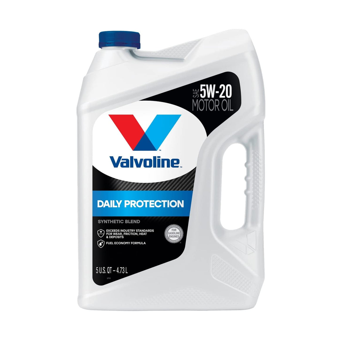 Valvoline Daily Protection Sae 5W-20 Synthetic Blend Motor Oil 5 Qt (Packaging May Vary)