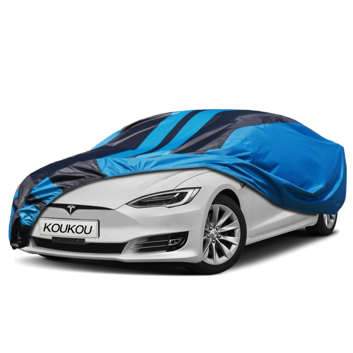 Kaugung Car Cover For Tesla Model S(2012-2025), Lightweight Waterproof Car Cover For Automobiles Resistant Outdoor Sun Uv Rain D