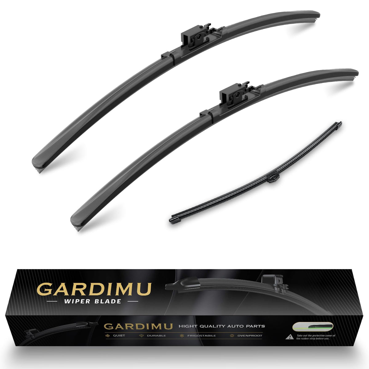 3 wipers Replacement for 2020 2021 2022 2023 Mercedes-Benz GLC 300 AMG GLC 43 63 Windshield Wiper Blades Original Equipment Repl