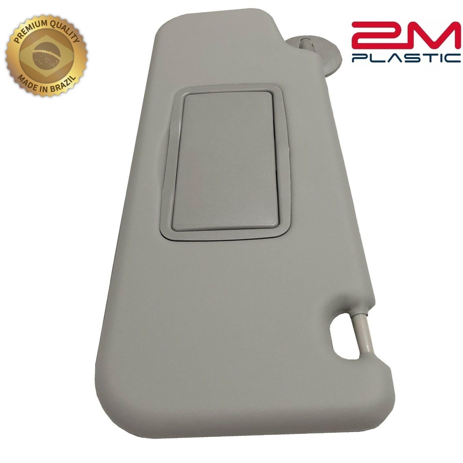 2M PLASTIC Gray Left Sun Visor Replacement for Chevy Sonic 2012-2020, Spark 2011-2022 - Durable Plastic, Perfect Fit