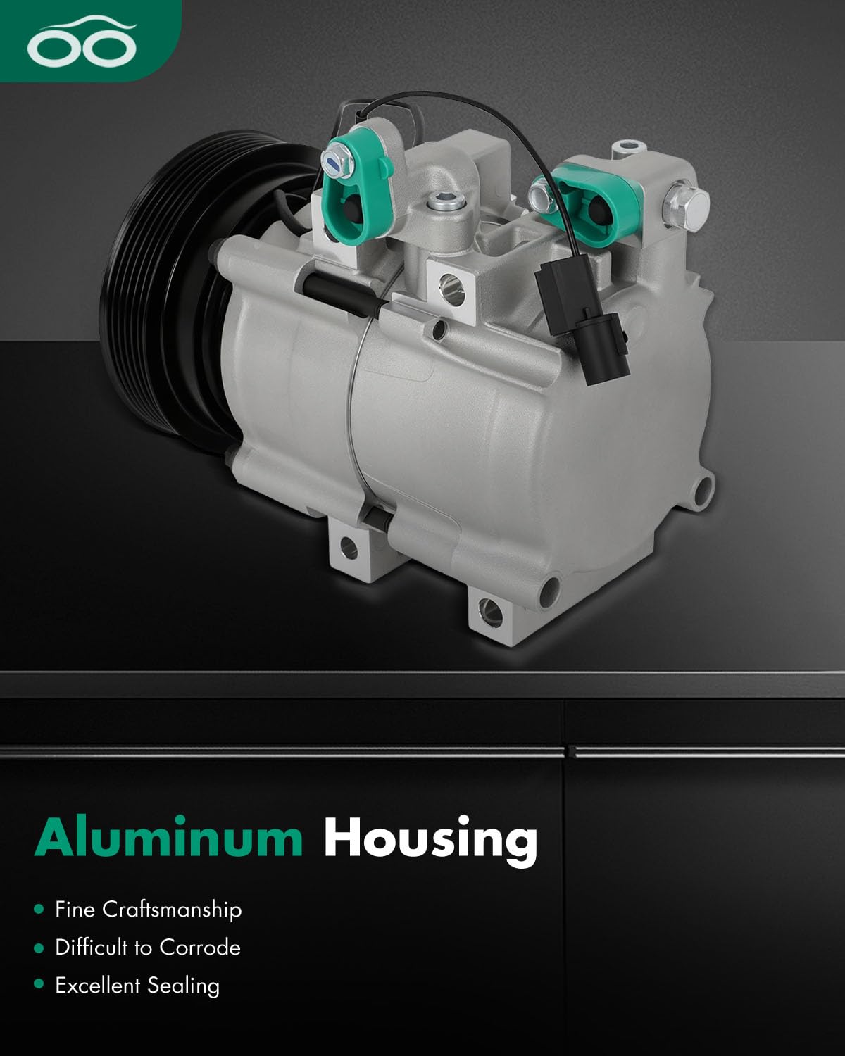 SCITOO AC Compressor for 2005-2009 for Hyundai Tucson 2.7L