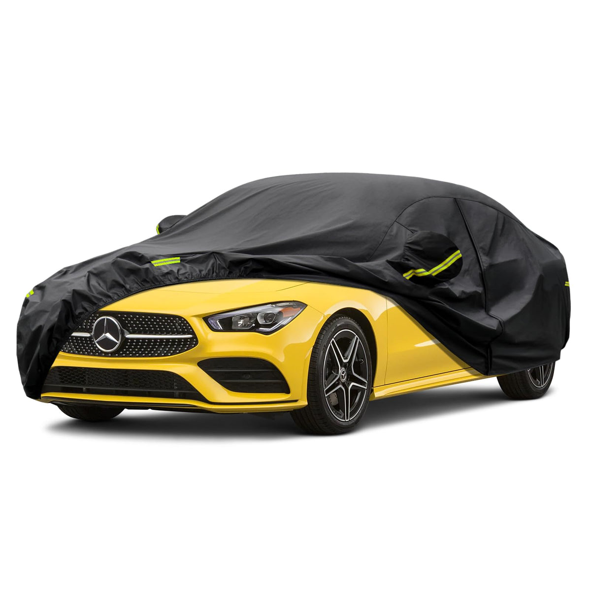 Kaugung 7 Layers Car Cover Custom Fit Mercedes-Benz Cla Class Cla180 200 250 35 45 Sedan 2013-2025, Waterproof Car Cover All Wea