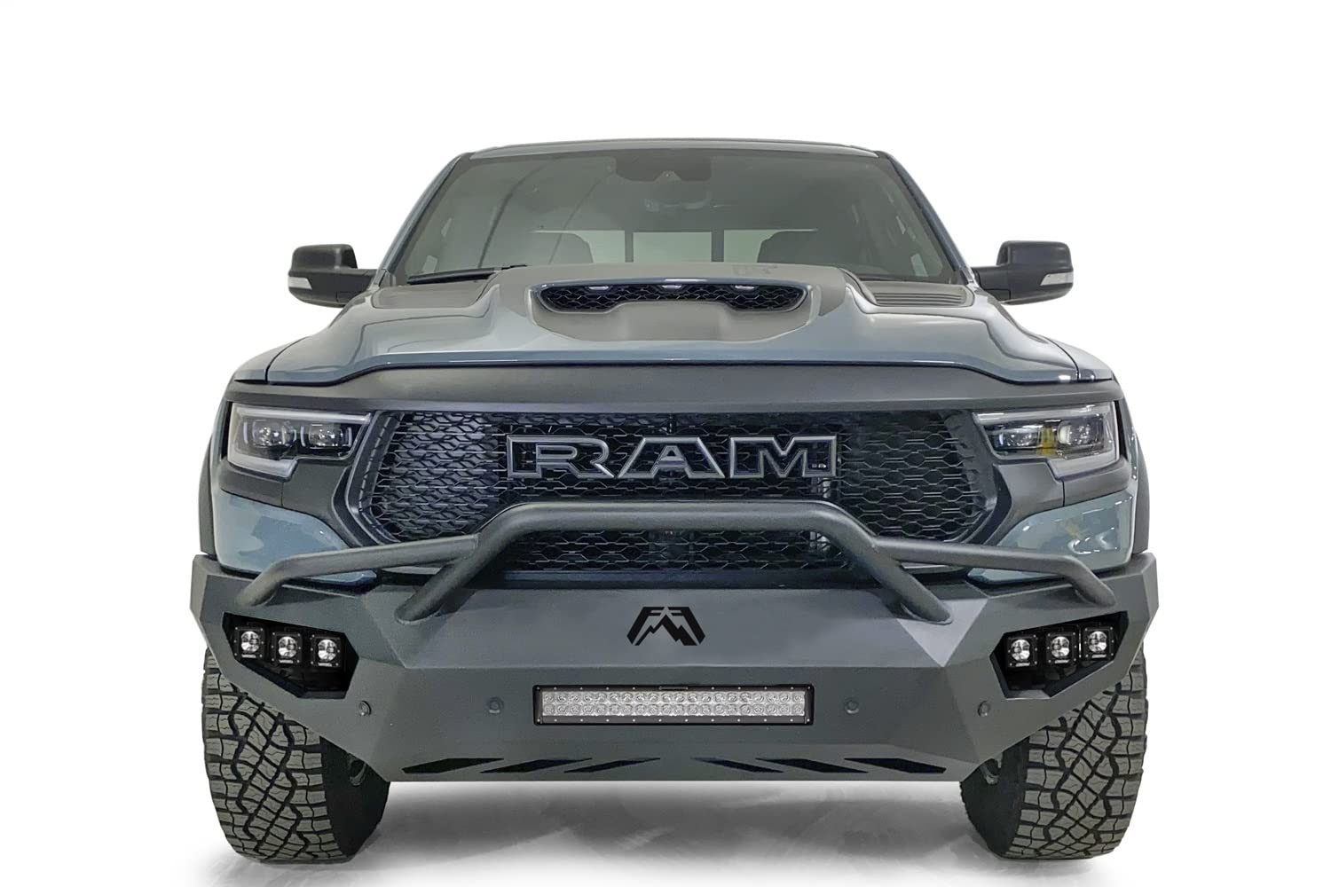 Fab Fours Inc. Dx21-V4552-1 Front Replacement Bumper Fits Ram 1500