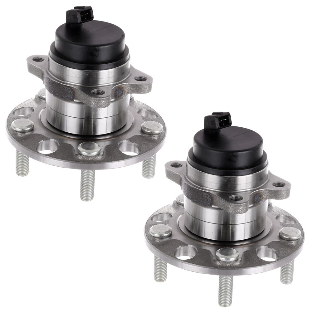 ECCPP Wheel Hub and Bearing Assembly Rear 512434 fit for Kia Soul 2010-2013 5 Lugs Wheel Bearing Hubs with ABS 2pcs