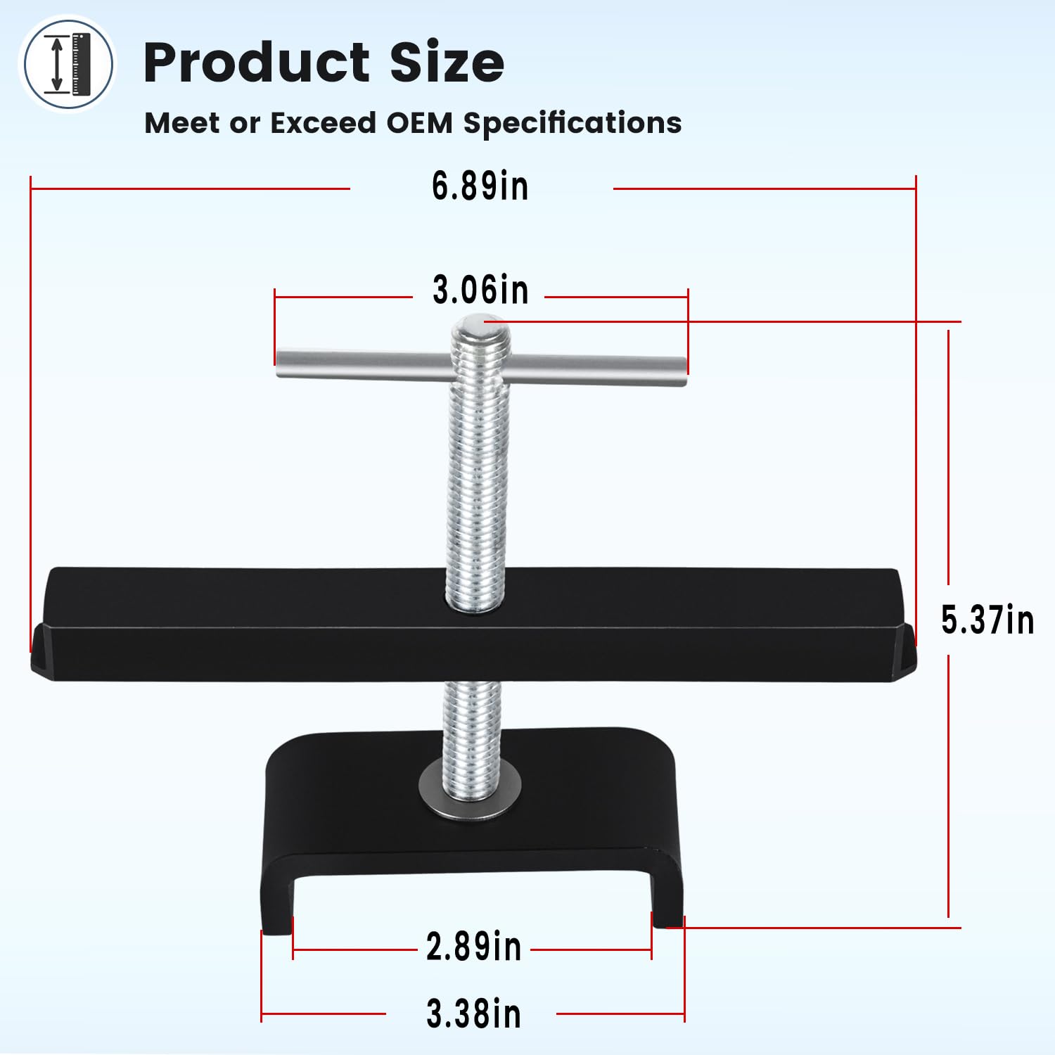 T-0151 Rear Clutch Spring Compressor Transmission Tool For Gm 250, 250C, 350, 350C, 4T80-E, 700R4, 4L60, 4L60E, 4L65E, 4L70, 4L7