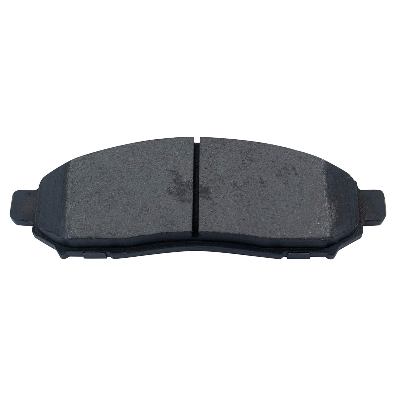 Trq Front Brake Pad & Rotor Kit Brake Pads Brake Rotor Ceramic Premium G-Coated Compatible With 2005-2017 Nissan Frontier 2009-2