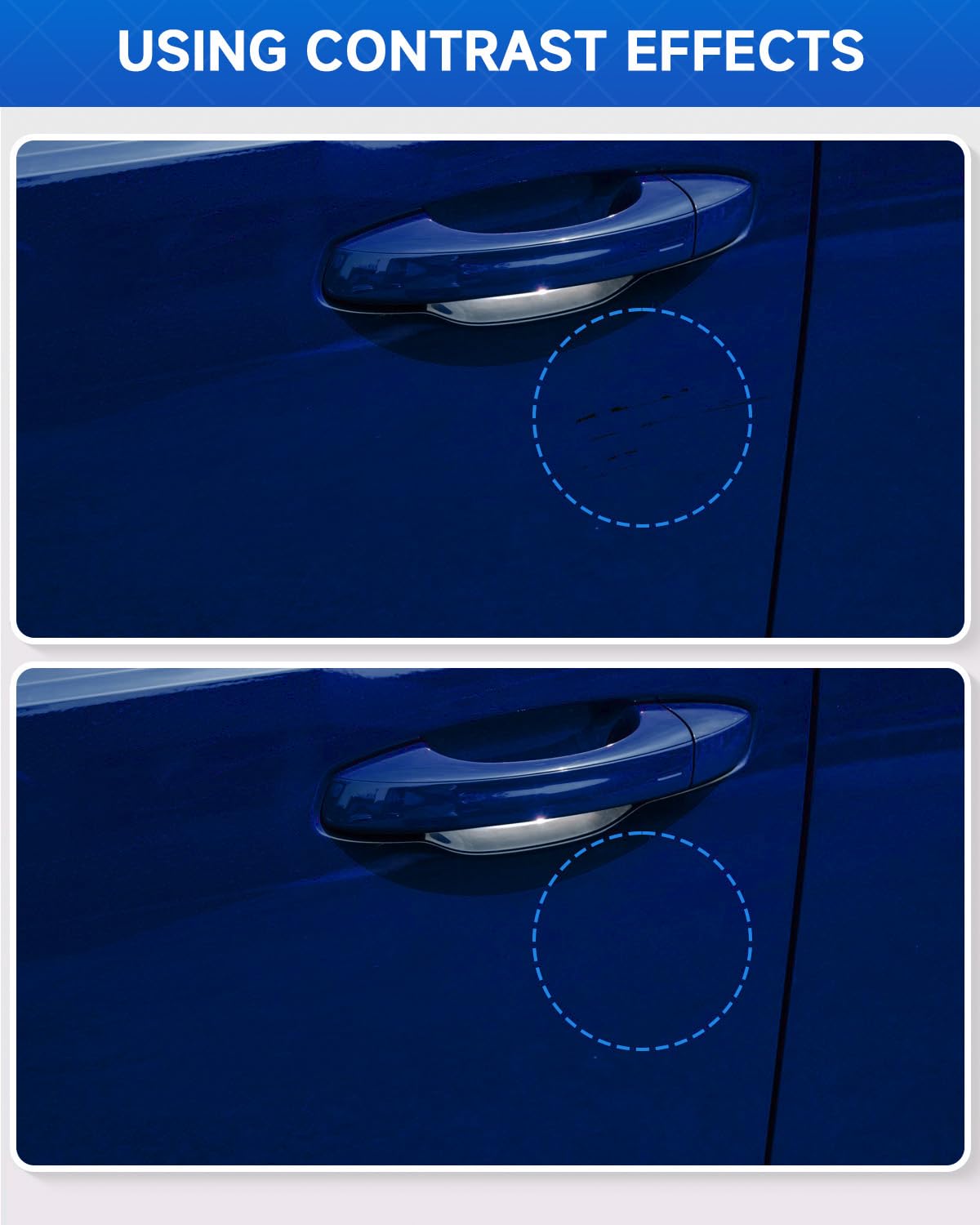 Touch Up Paint Compatible with Toyota Exact Match Touch Up Paint Car Scratch Repair (Blue Streak(8T7))