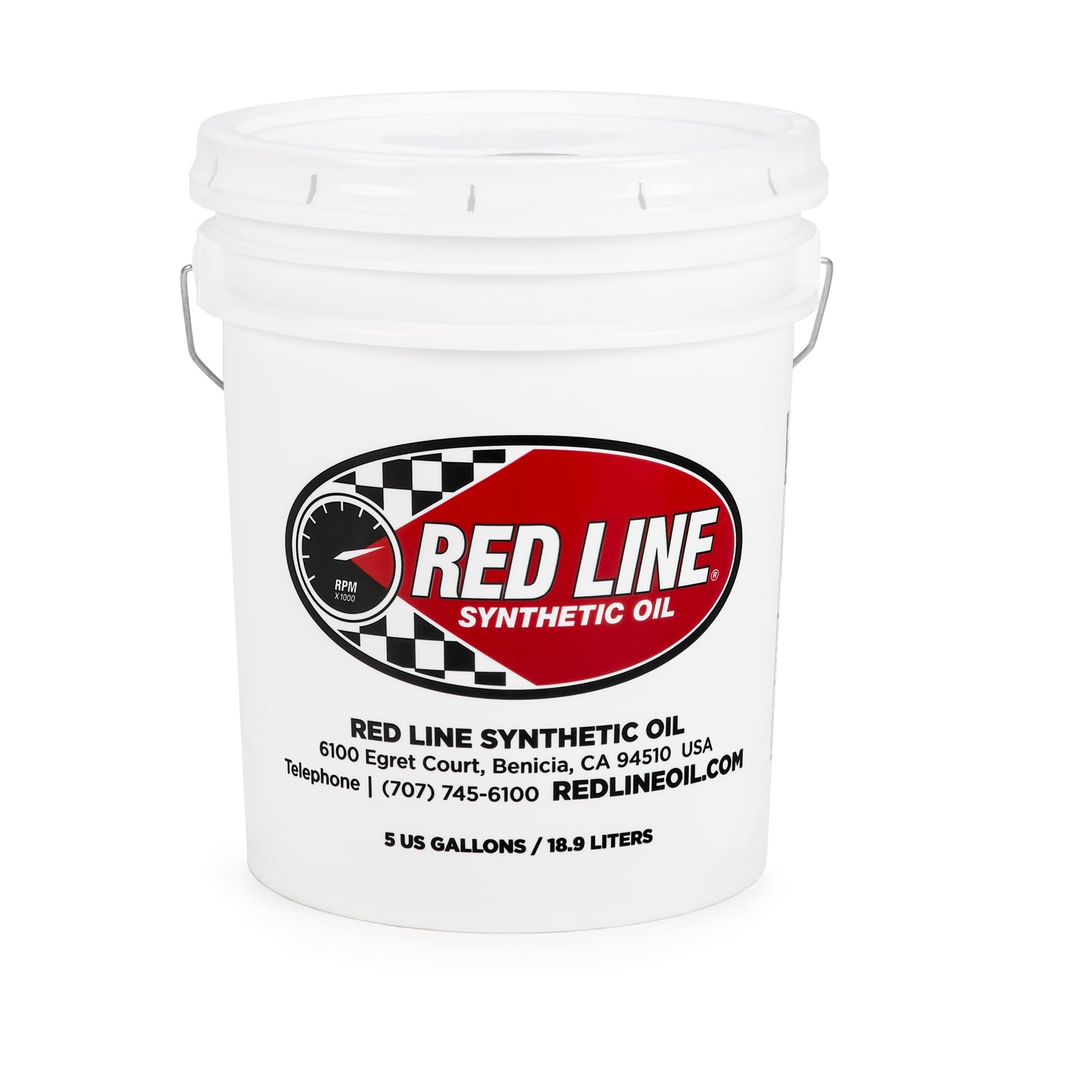 Red Line 50106 75W85 Gl-5 Full Synthetic Gear Oil For Hypoid Limited Slip Differentials - 5 Gallon Pail