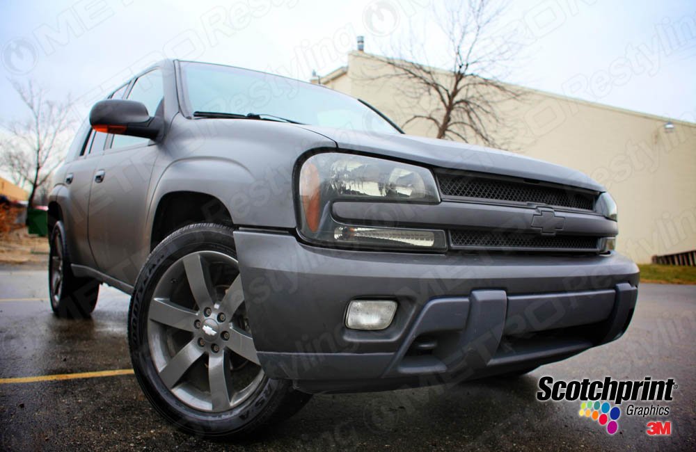 3M 1080 M12 Matte Black 5Ft X 6Ft (30 Sq/Ft) Car Wrap Vinyl Film