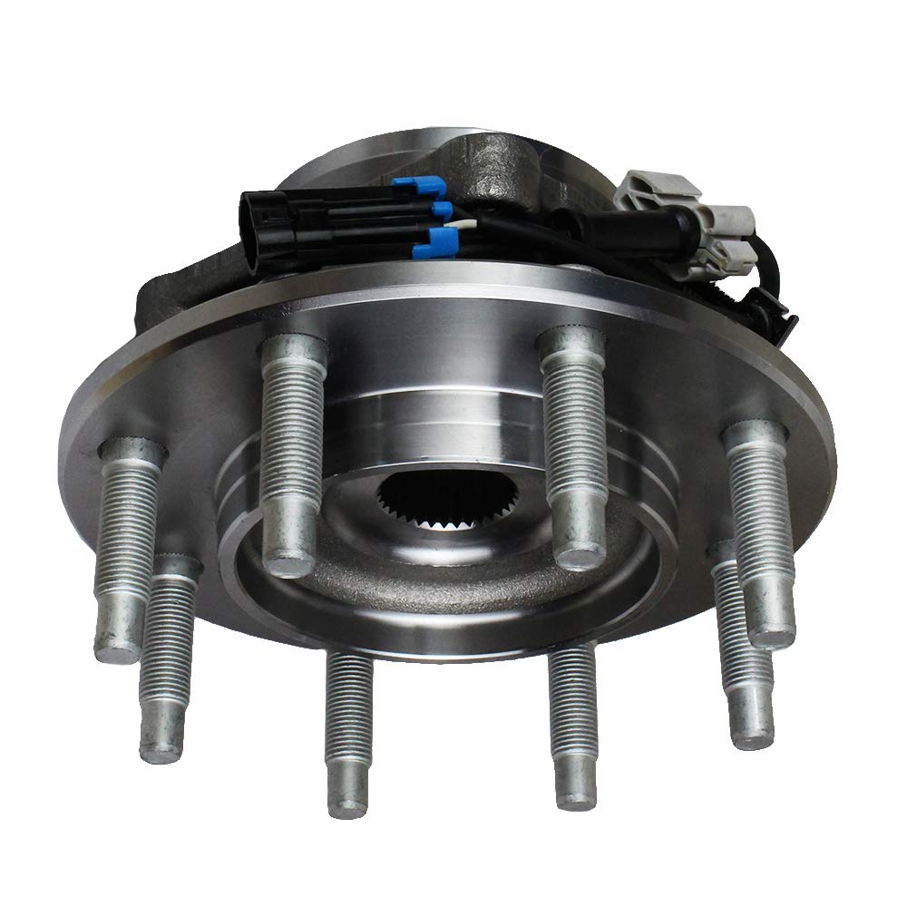 Autoround Front Wheel Hub and Bearing Assembly 515058 for 4x4 Chevy Silverado/GMC Sierra 1500 2500 2500HD 1500HD, Suburban/Yukon
