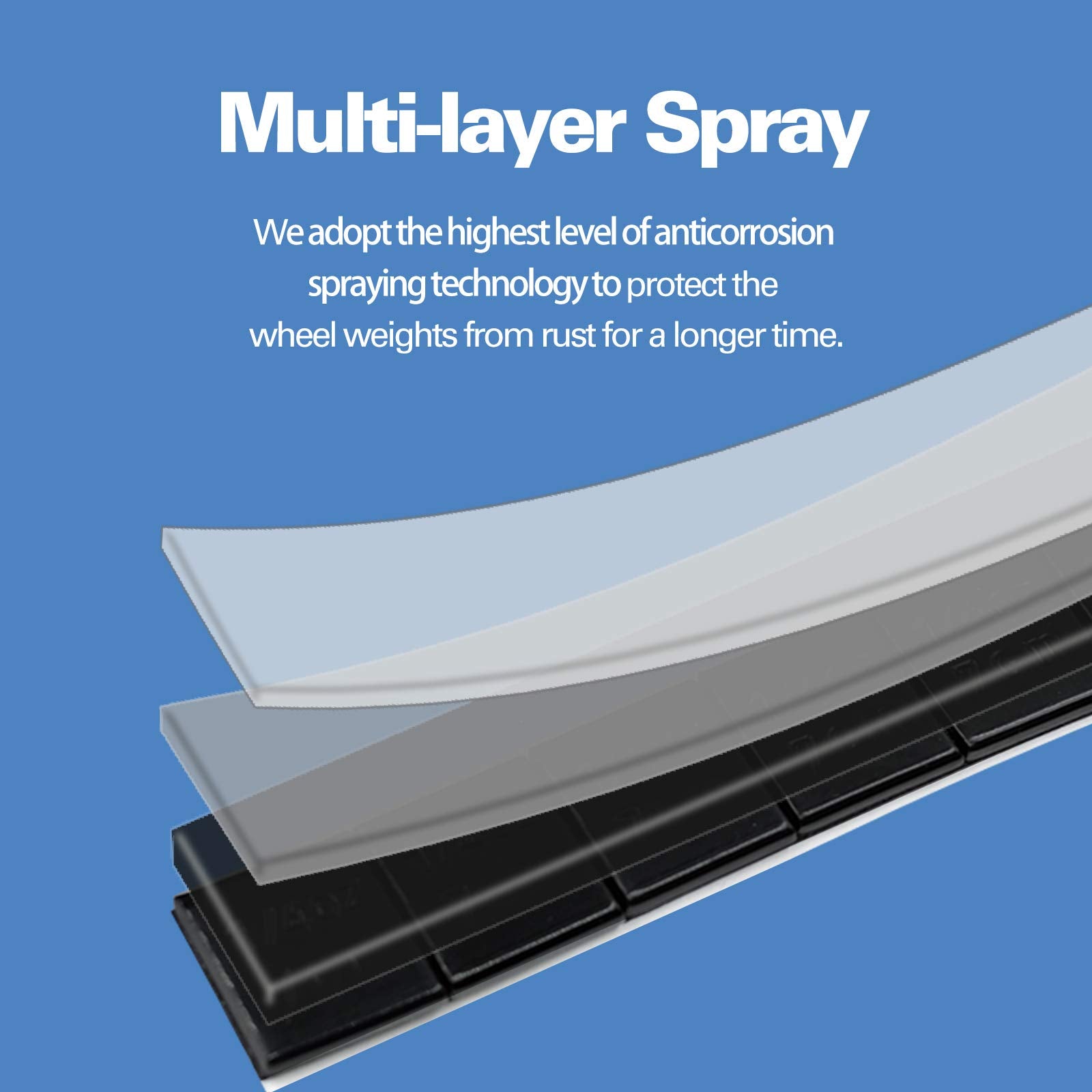 Ckauto 1/4Oz, 0.25Oz, Black, Adhesive Stick On Wheel Weights, Easypeel Type. Cars, Trucks, Suvs, Motorcycles, Rc Cars. Low Profi