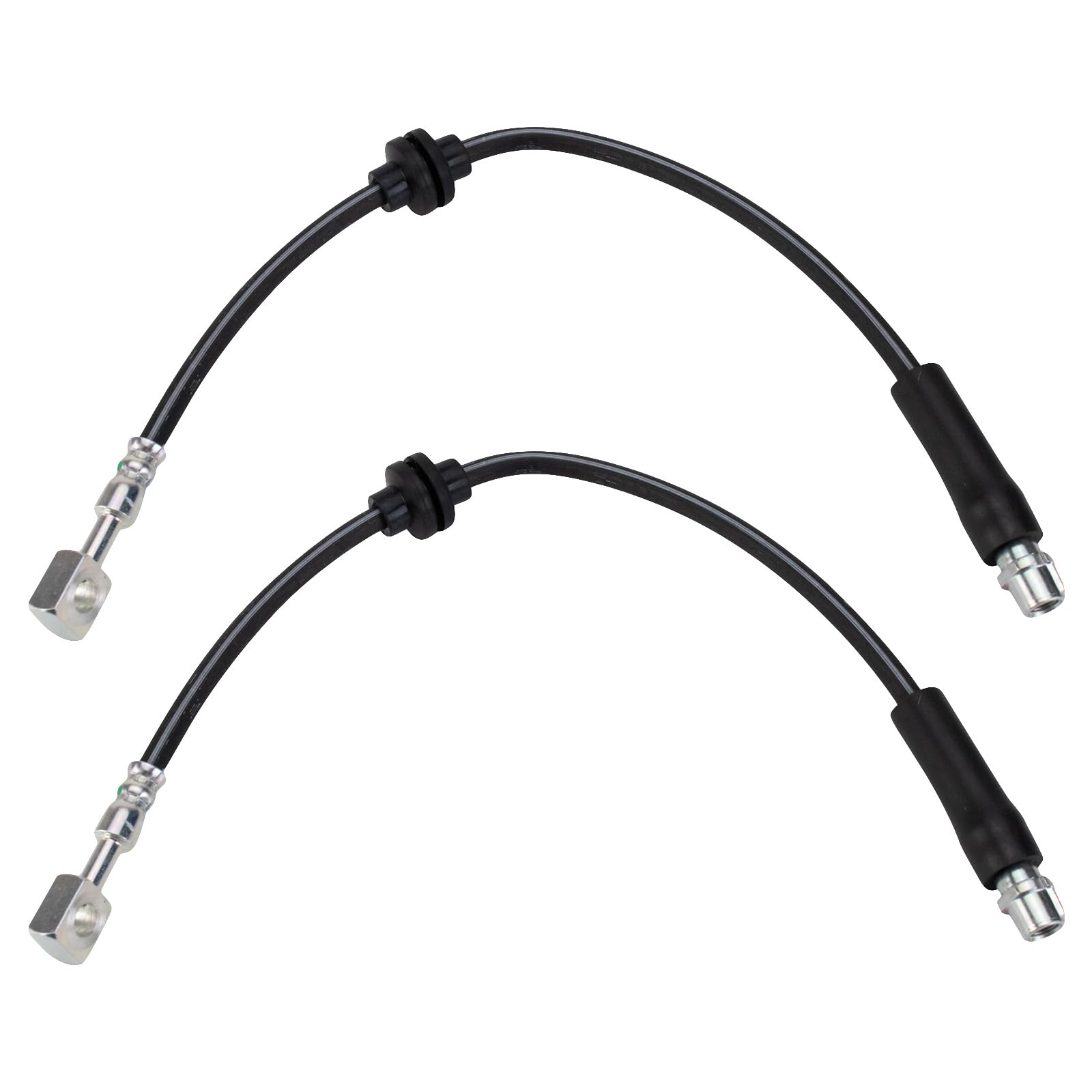 Trq Front Brake Hose Set Compatible With 2010-2016 Buick Lacrosse 2011-2017 Regal 2014-2018 Chevrolet Impala 2013-2016 Malibu 20