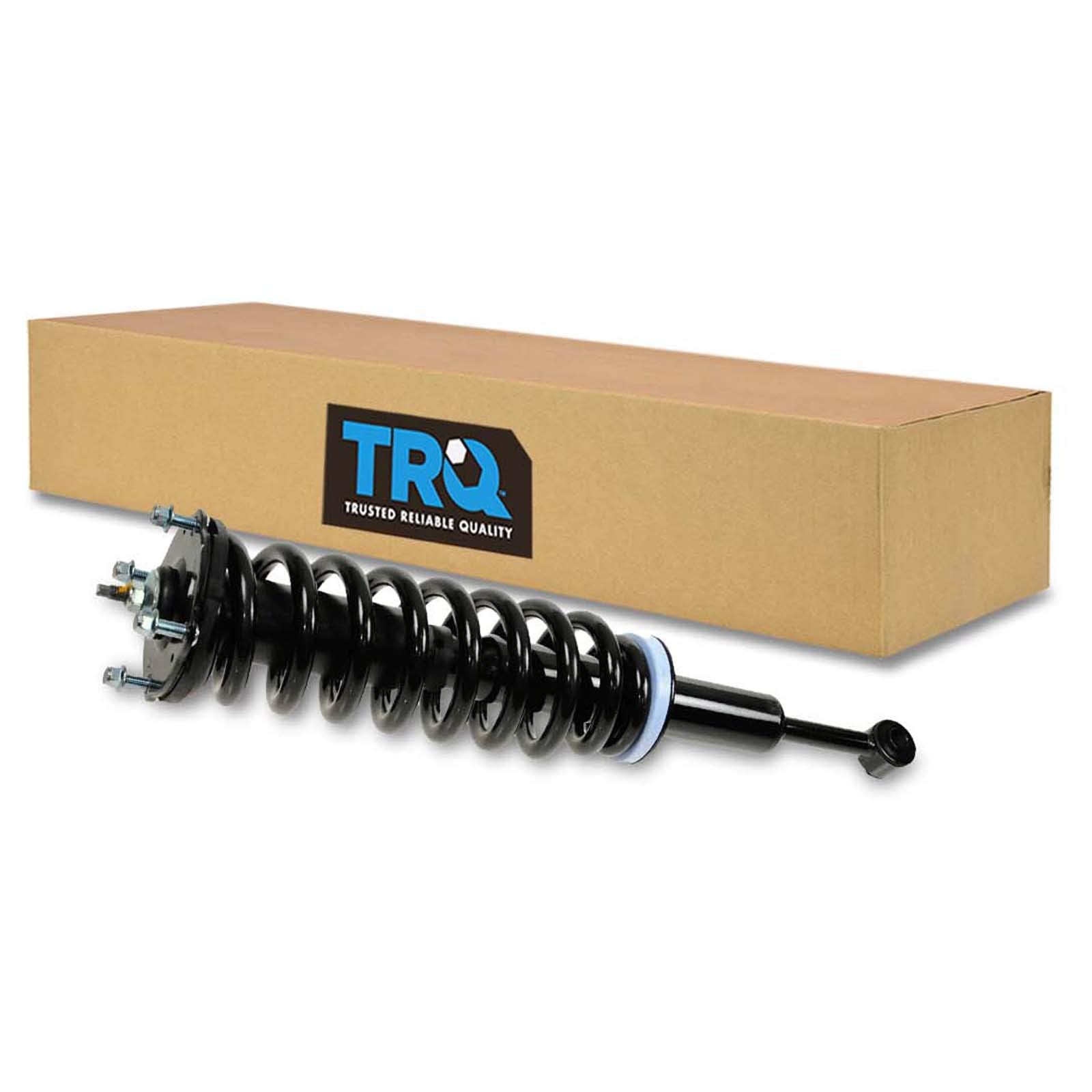 Trq Front Left Complete Strut & Coil Spring Assembly Drivers Side Compatible With 2007-2021 Toyota Tundra