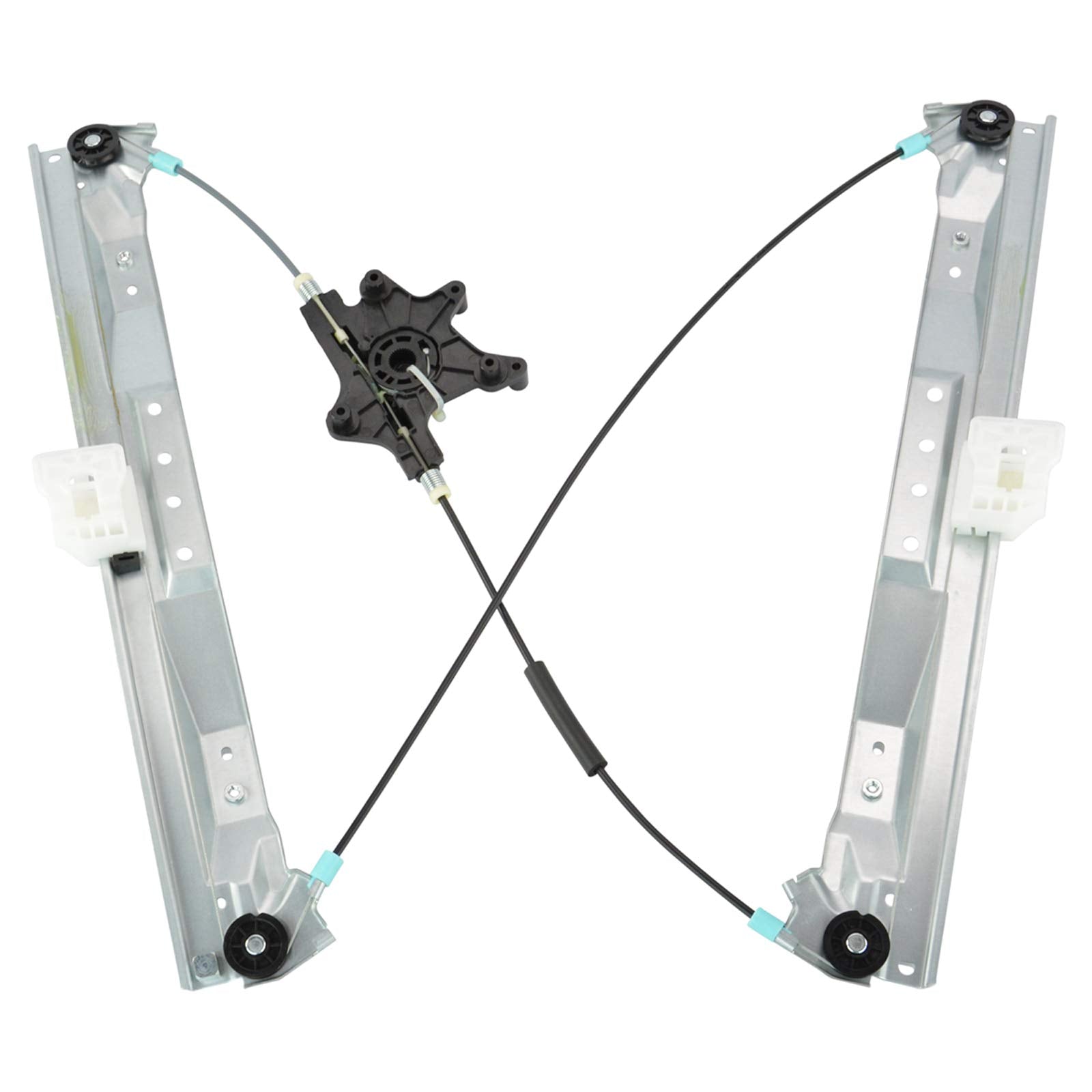 Trq Front Power Window Regulator Set Compatible With 2008-2016 Chrysler Town & Country 2008-2018 Dodge Grand Caravan 2012-2015 R