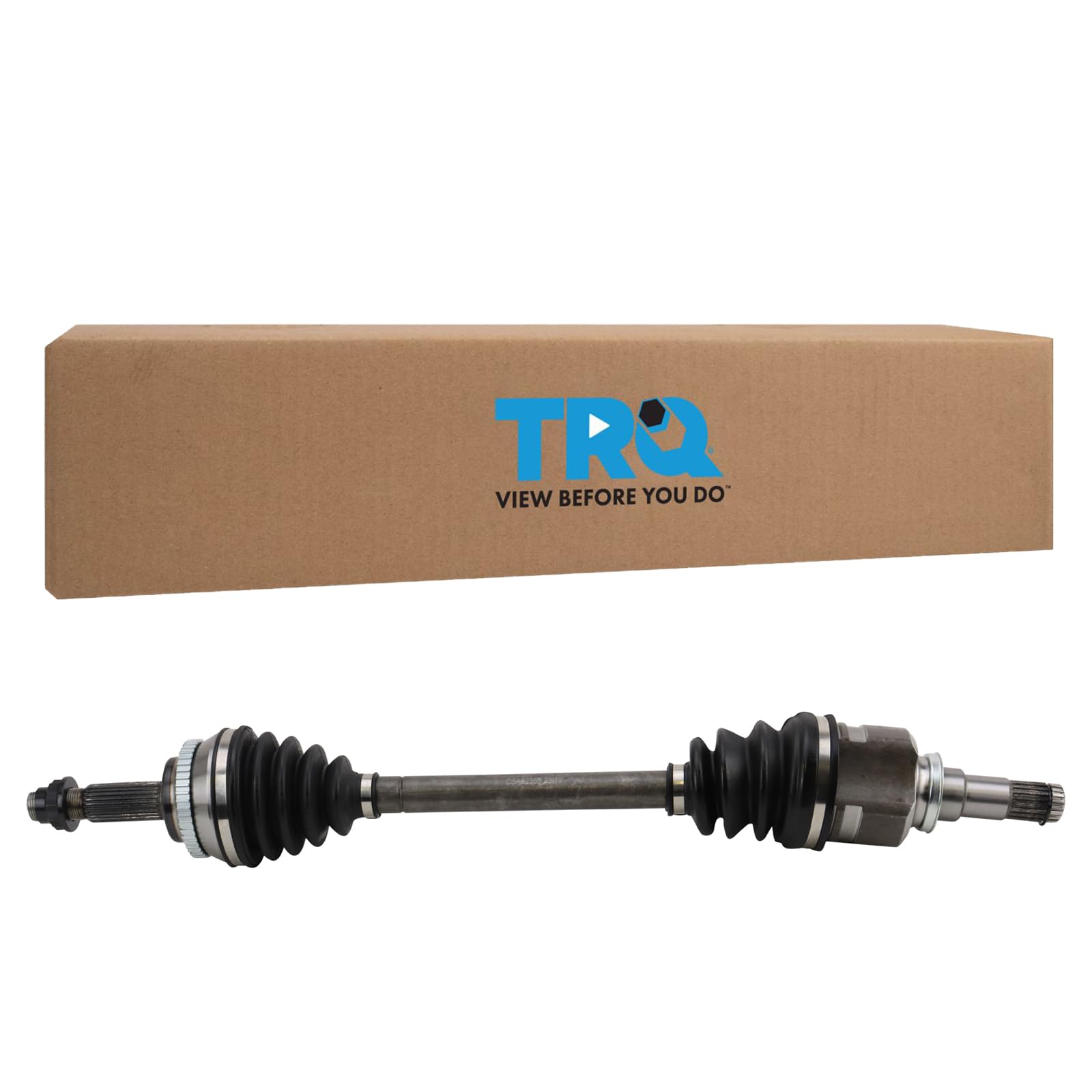 Trq Front Left Cv Axle Shaft Assembly Drivers Side Compatible With 2004-2009 Toyota Prius