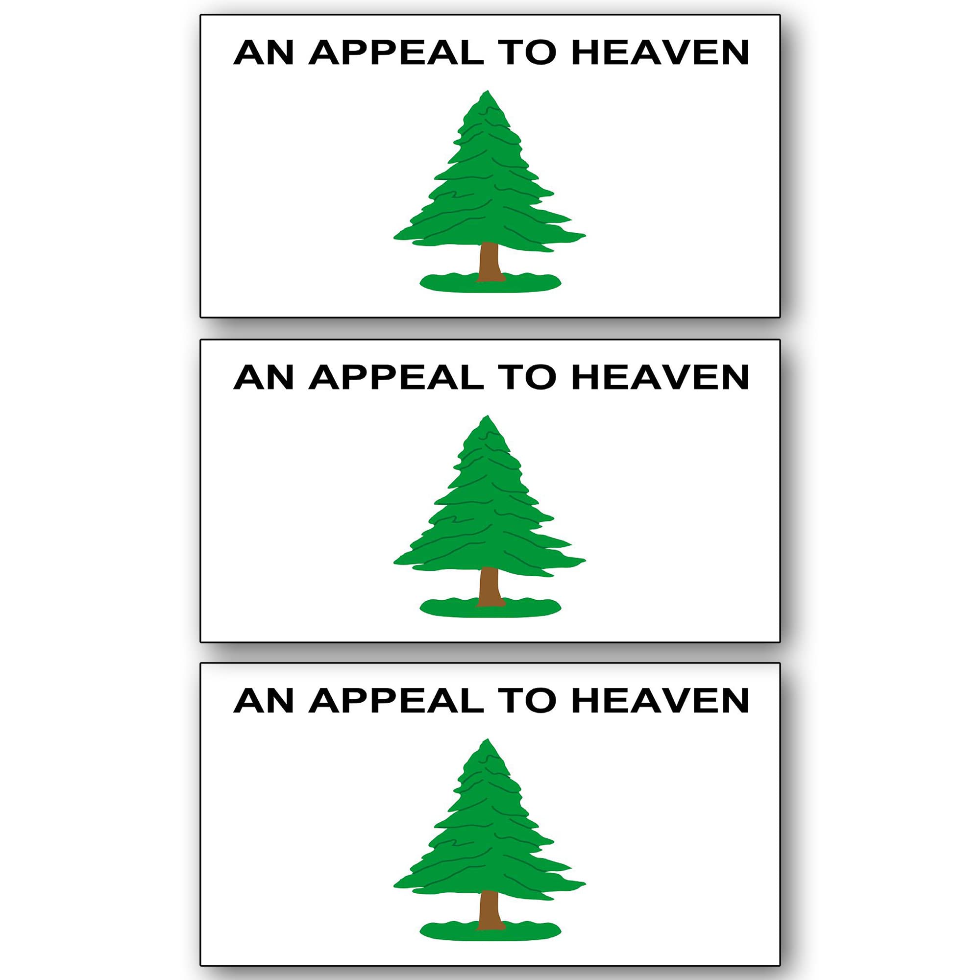 an Appeal to Heaven American Flag Car Magnetic Stickers - Bumper Sticker - Car Stickers & Decal Sticker Magnet - American Made D