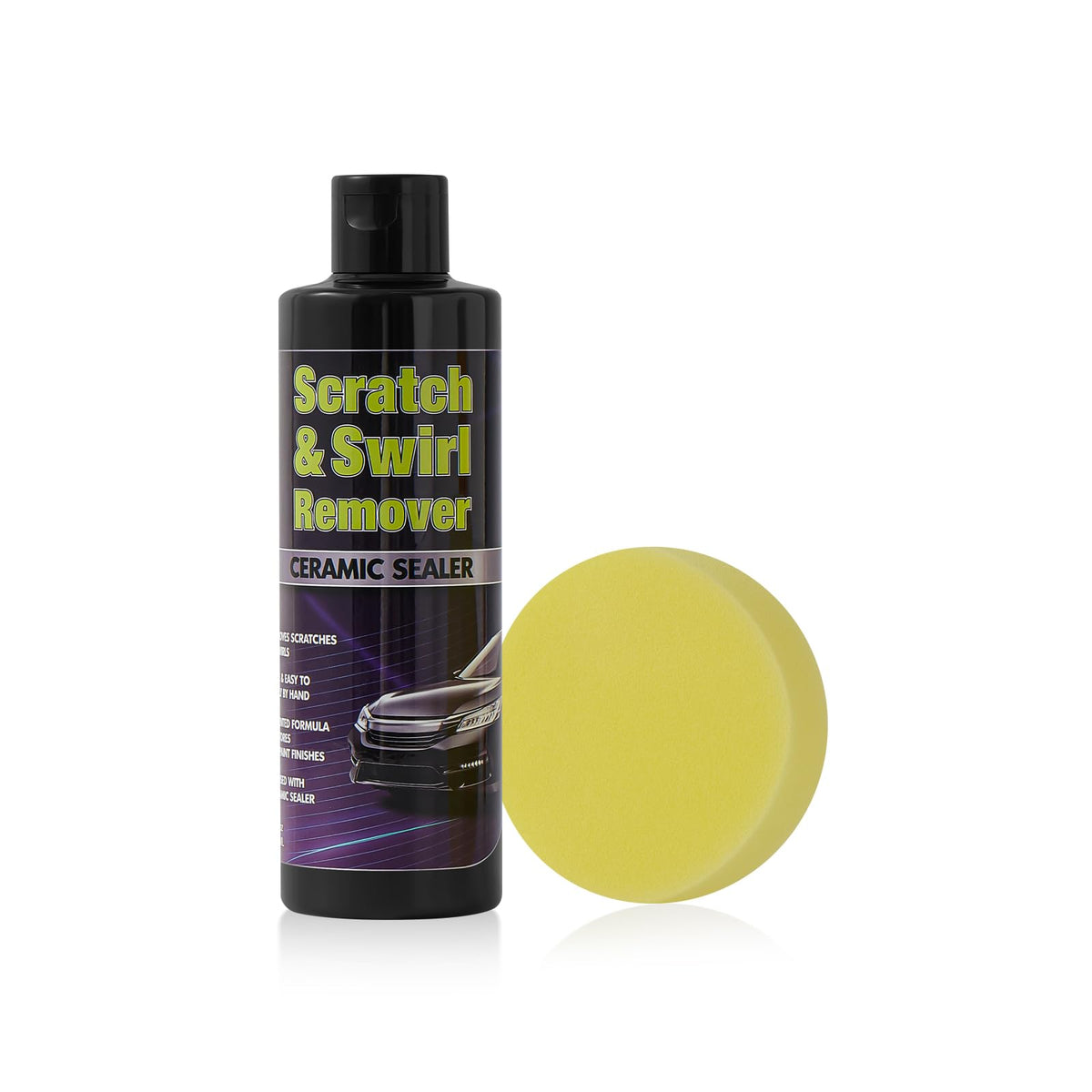 PIMAG Pro-Grade Car Scratch & Swirl Remover Kit, Polishing Compound for Car Surface, Cutting Compound Paint Restorer with Applic