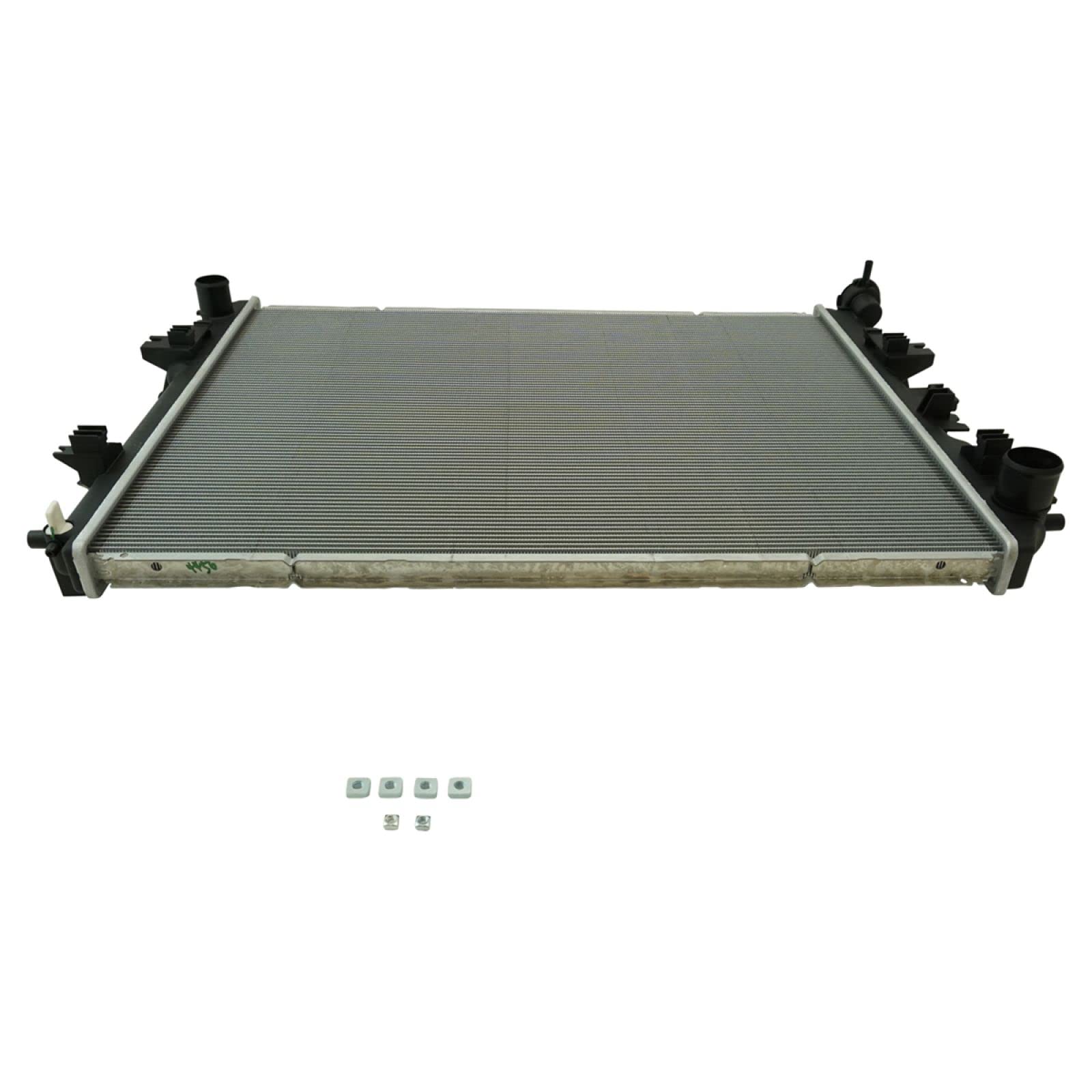 Trq Radiator Assembly Aluminum Core Compatible With 09-10 Dodge Ram 1500 10 Ram 2500 11-18 Ram 1500 19-21 1500 Classic 11-13 250