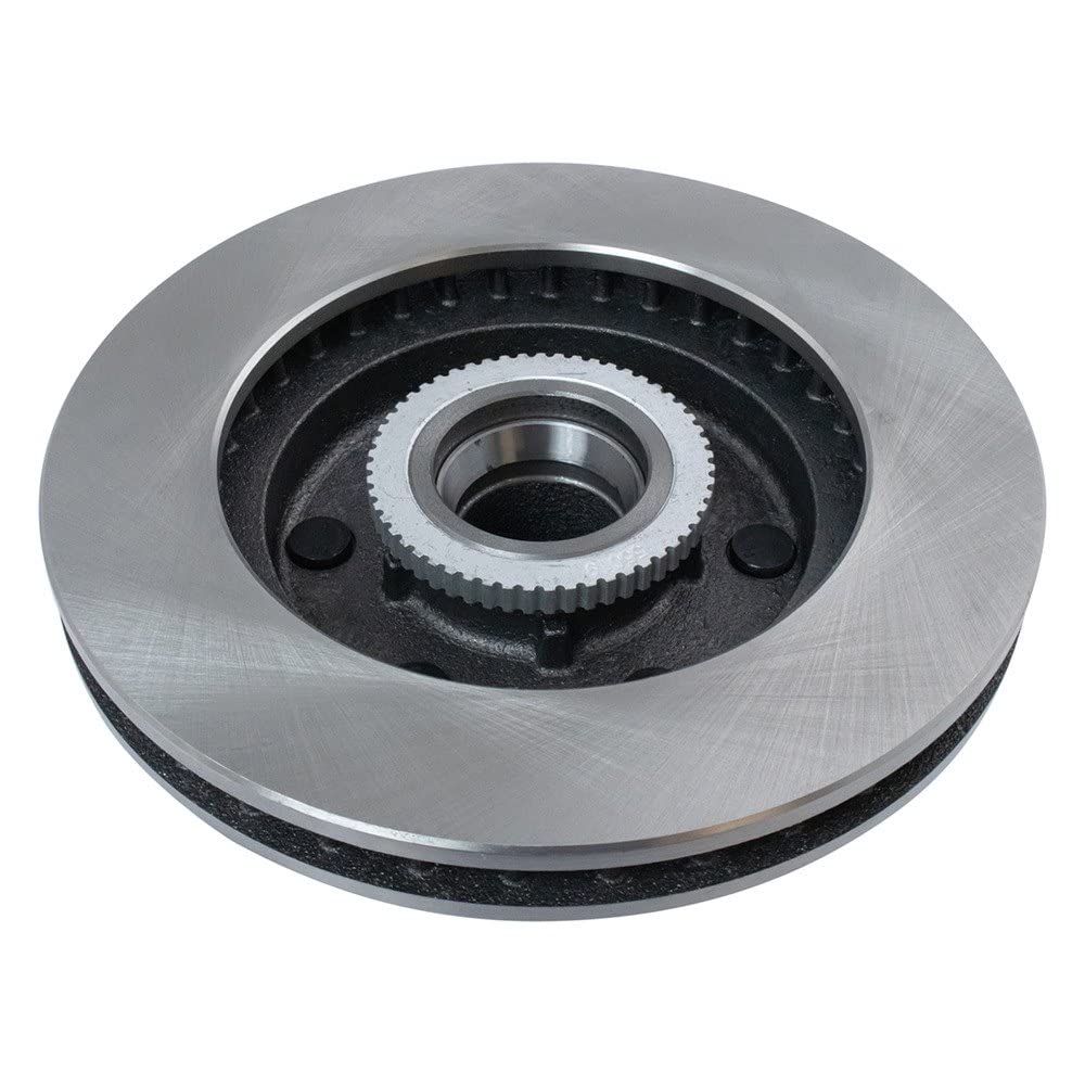 Trq Front Brake Rotors Set Vented Compatible With 1995-1998 Chevrolet C2500 1996-2002 Express 2500 Gmc Savana 2500