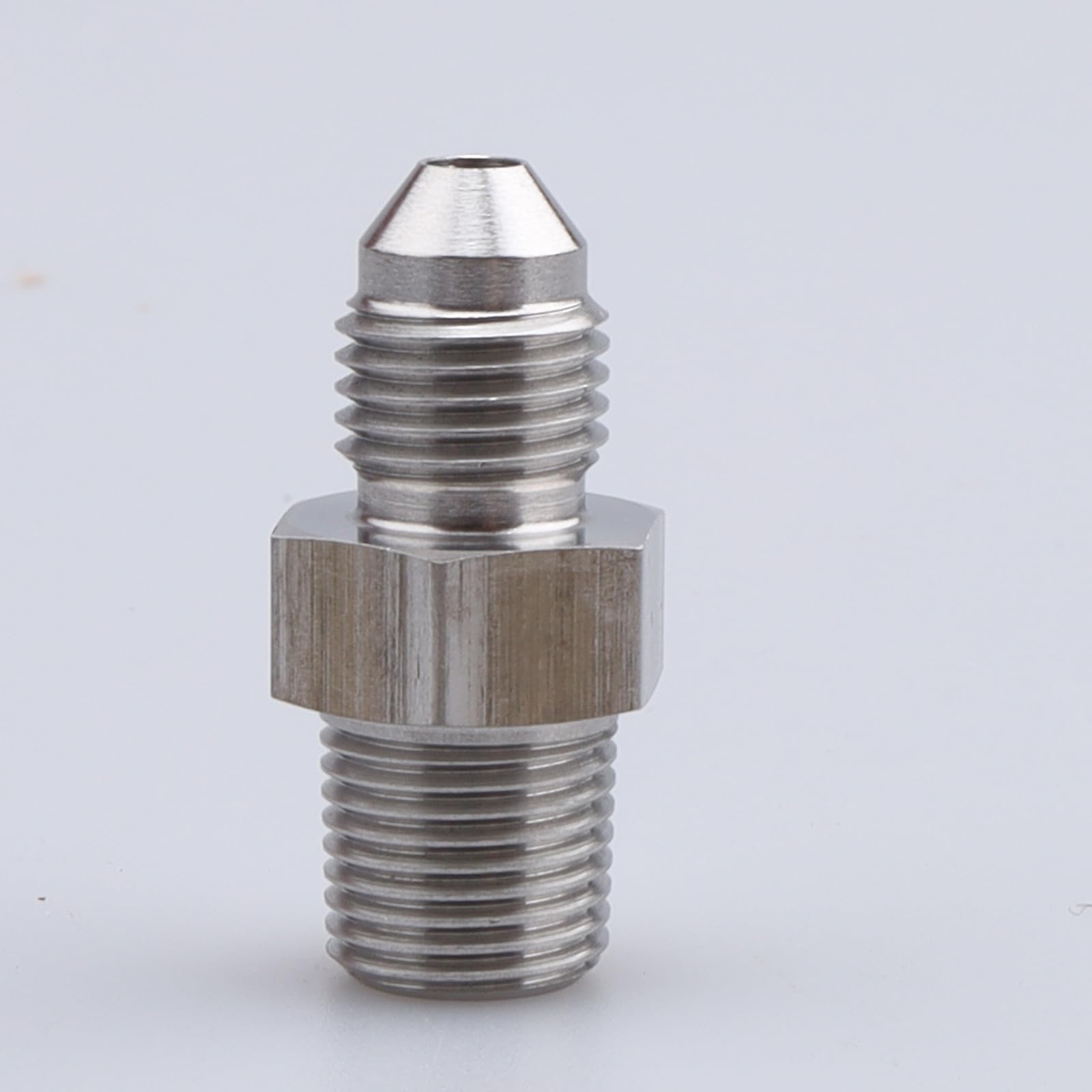 AC PERFORMANCE Male 1/8'' NPT to -3 AN Flare Adapter Straight Stainless Steel