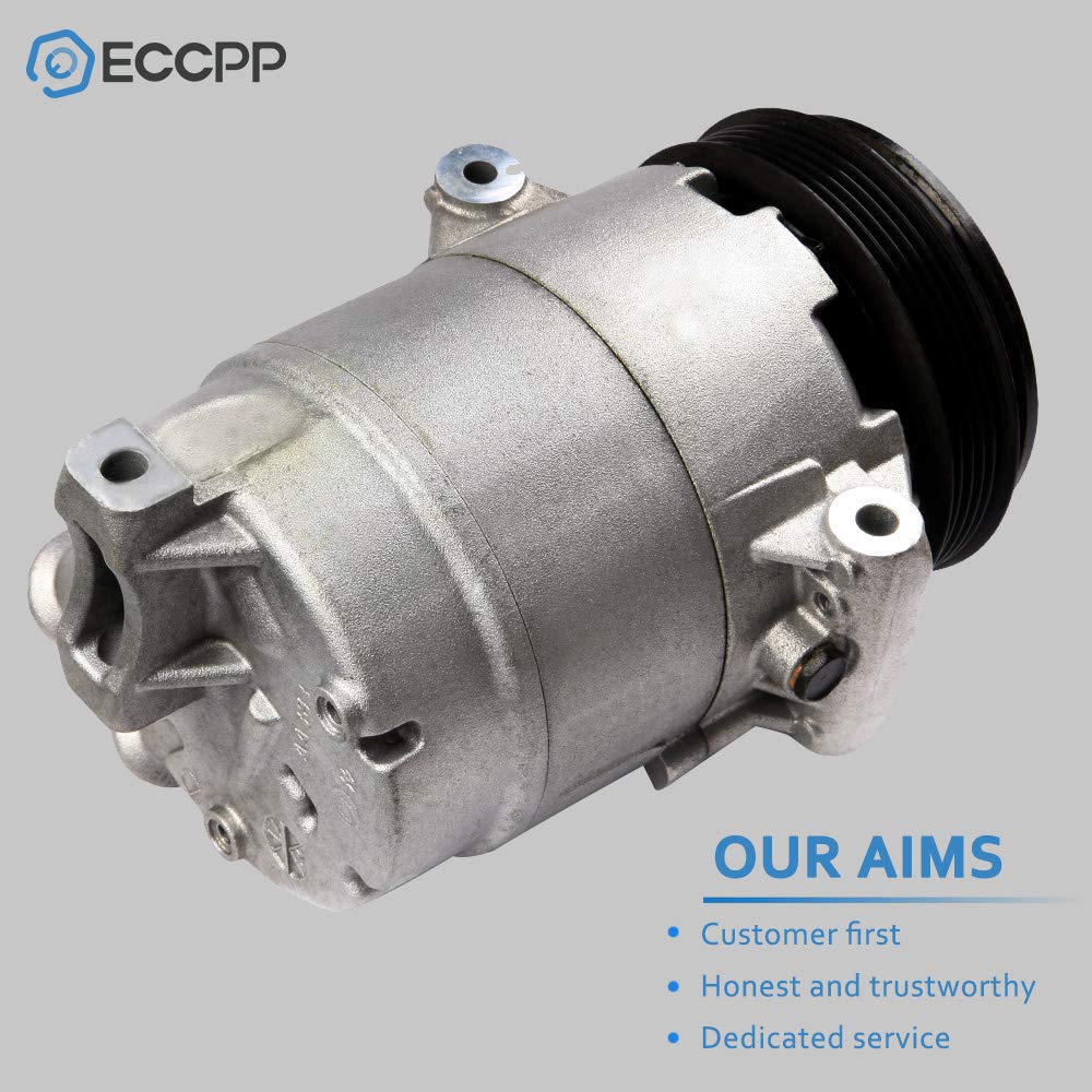 Eccpp Air Conditioning Compressor 2008-2012 Fit For Chevrolet Malibu 2.4L 2007-2010 For Pontiac G6 2.4L Ac Compressor With Clutc