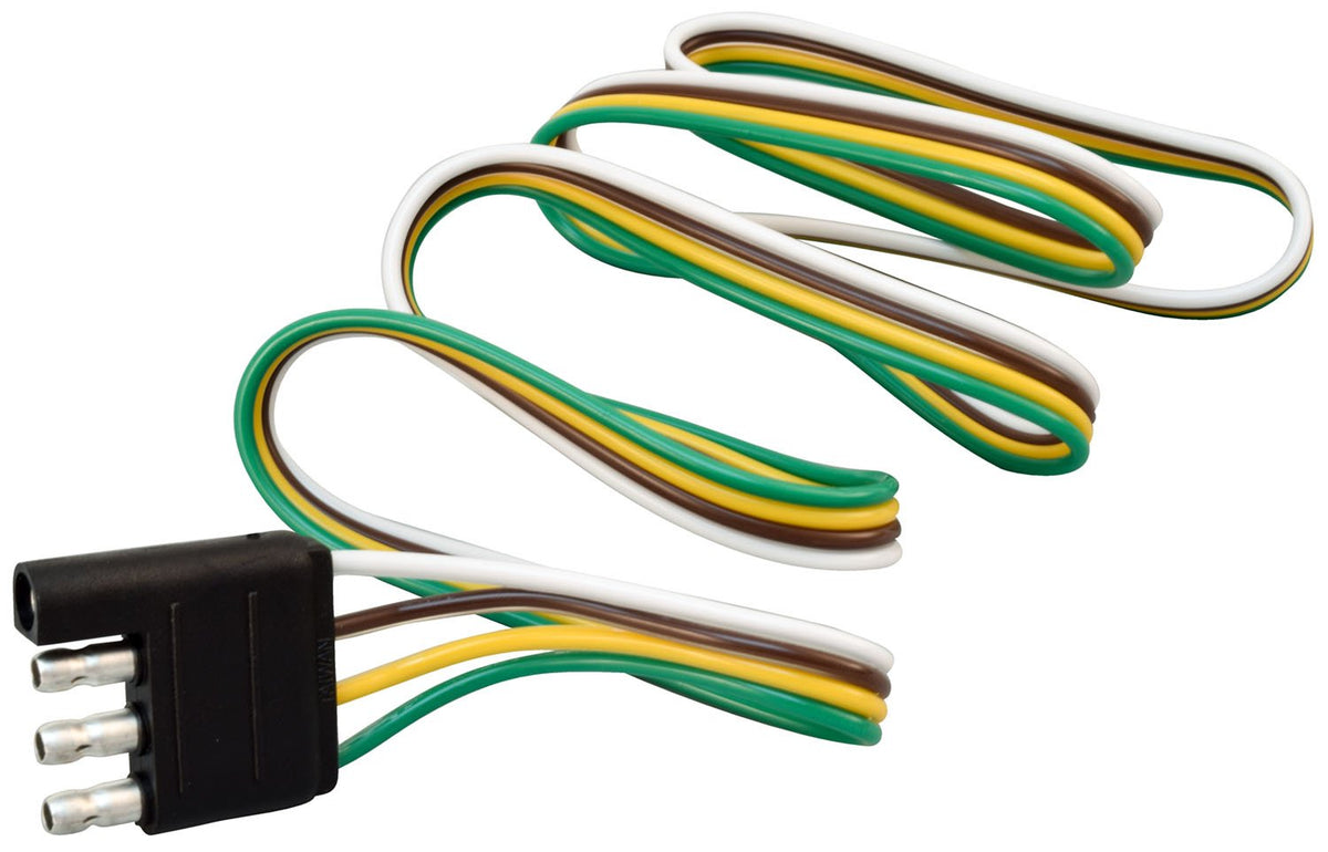 Valterra A10-4403 36'' Long 4 Way Flat Connector With Trailer End