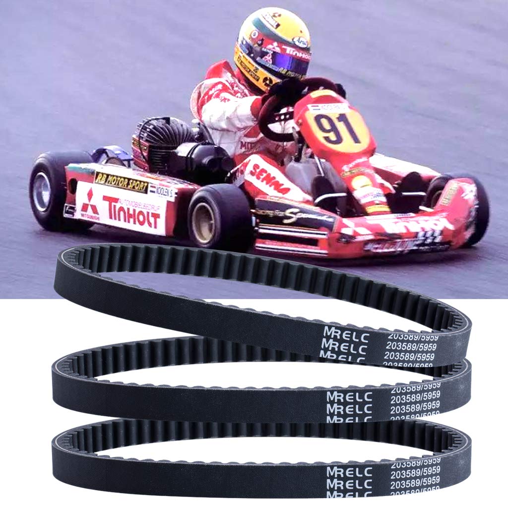 MRELC 3pcs 30 Series Go Kart Drive Belt Replaces Manco 5959 / Comet 203589