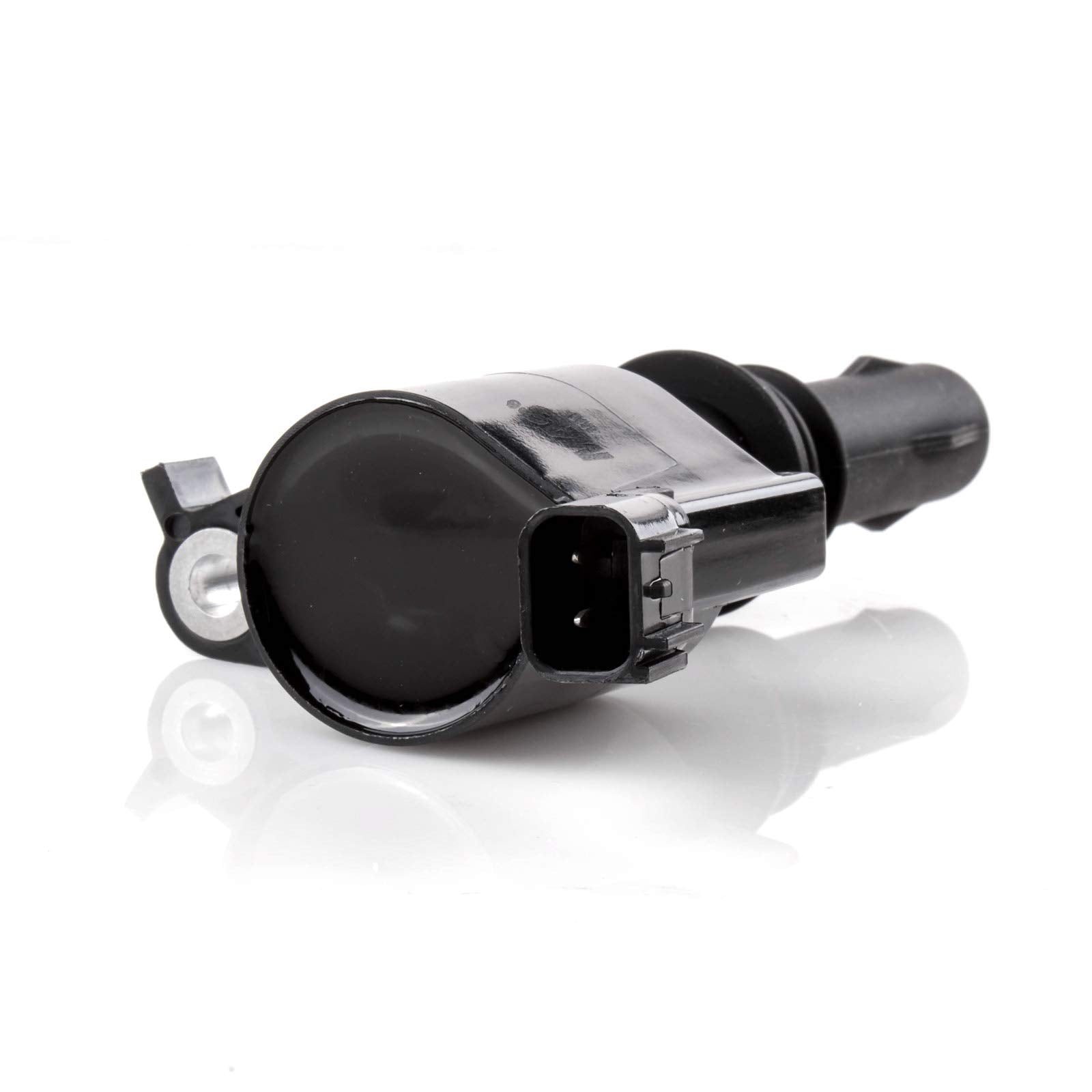 MAS Set of 8 Platinum Spark Plug and 8 Straight Ignition Coil Pack Compatible with Ford F-150 Expedition F-250 Super Duty F-350