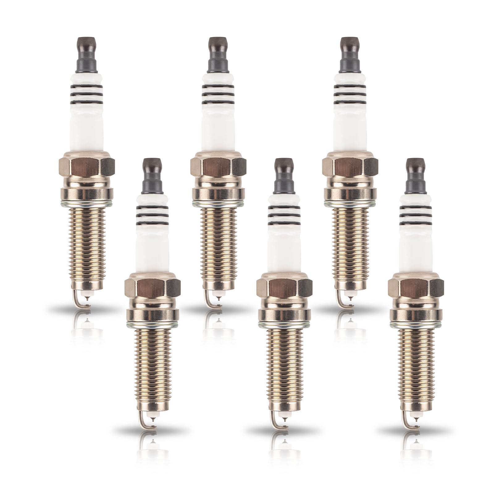 Ena Set Of 6 Iridium Spark Plug Compatible With Bmw Chrysler Dodge M3 M5 M6 200 300 Pacifica Town & Country Voyager Avenger Challenger Charger Durango Grand Caravan Journey Replacement For Xp5701