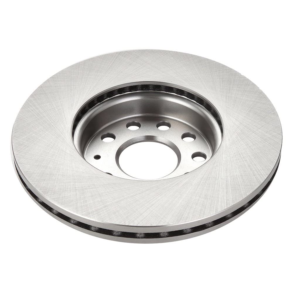 Trq Front Disc Brake Rotor Pair Set For 2011-2015 Audi A3 / 2011-2015 Audi A3 Quattro / 2010-2017 Vw Golf / 2005-2015 Vw Jetta /