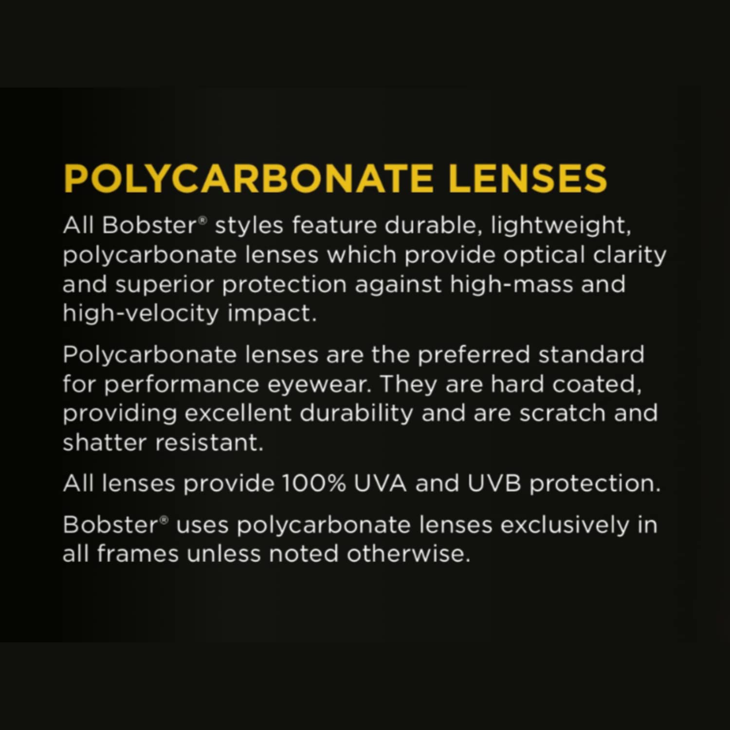 Bobster  Diesel, Gloss Black Frame, Smoked, Yellow & Clear Lens