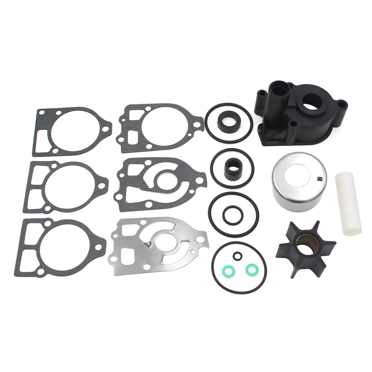 Uanofcn 96148Q8 Water Pump Impeller Kit For Mercury Mariner Outboard And Mercruiser Alpha One Stern Drives 46-96148Q8