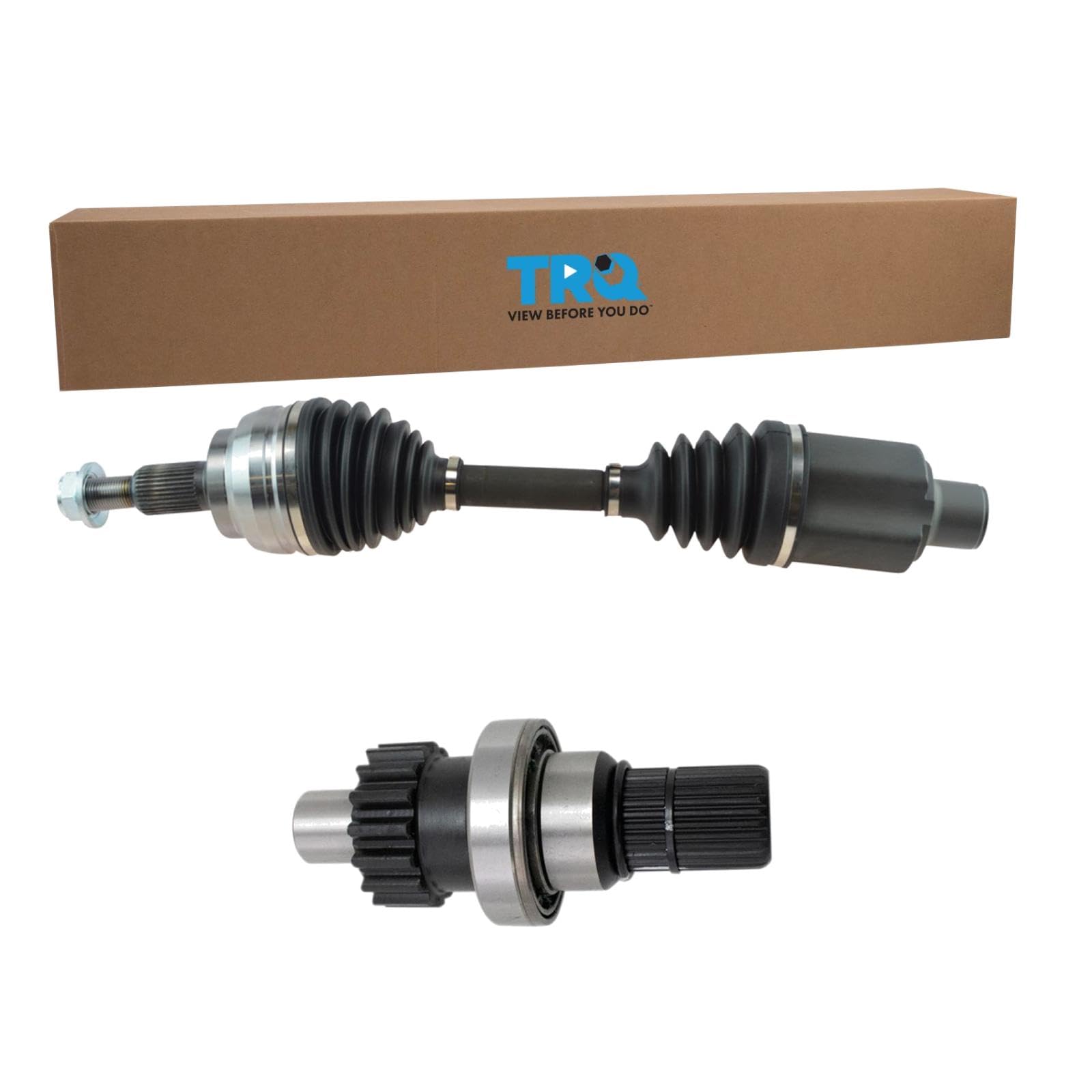 Trq Front Right Cv Axle Shaft Assembly Passenger Side Compatible With 2006-2010 Dodge Ram 1500 2011 Ram 1500