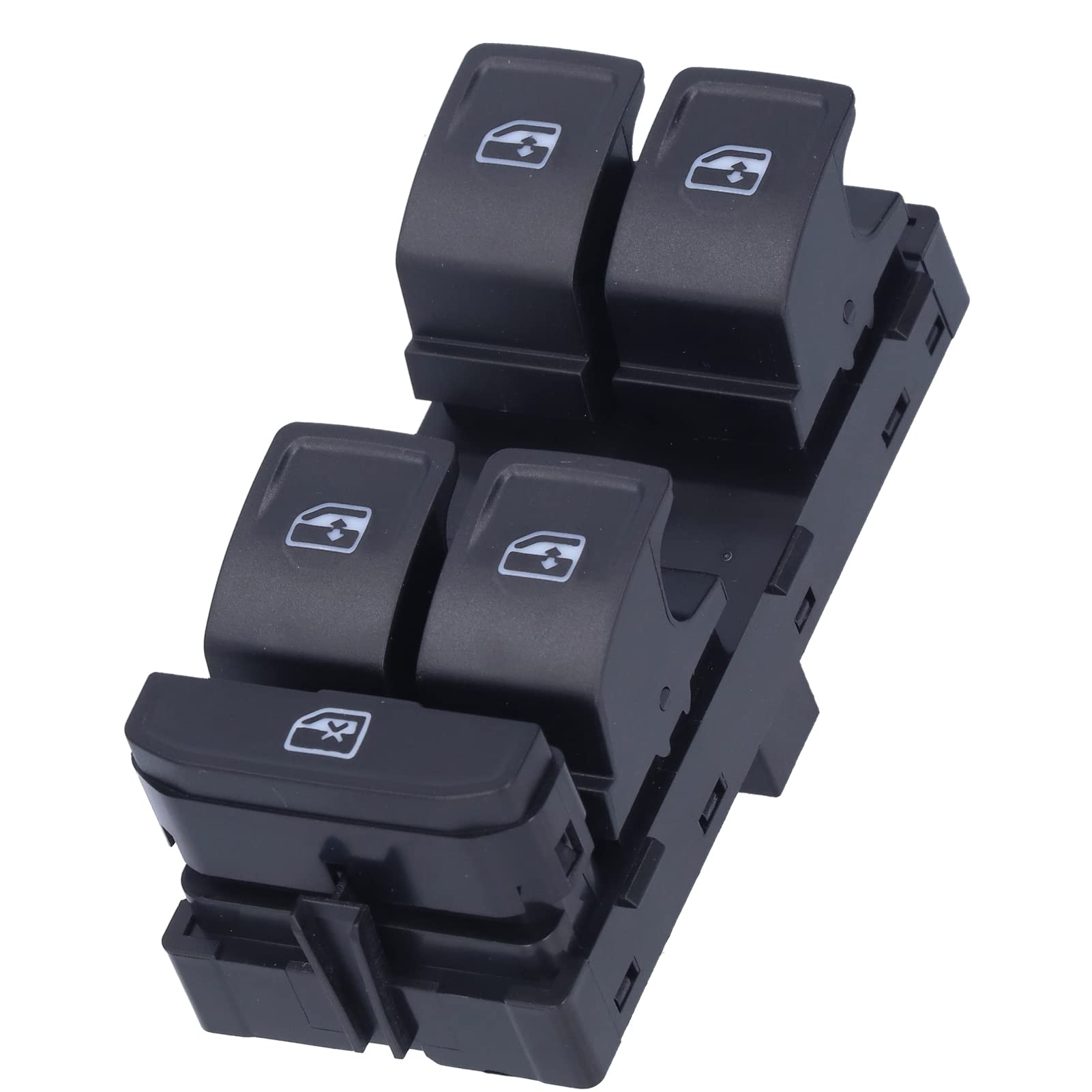 Aramox Power Window Switch, Driver Side, Master Window Control Switch, 5G0 959 857 D 5G0959857 Fit For Atlas Cross Sport 2020, For Mk7/Mk7.5 2013-2021, For Sportsvan 2014-2020, For Atlas 2018