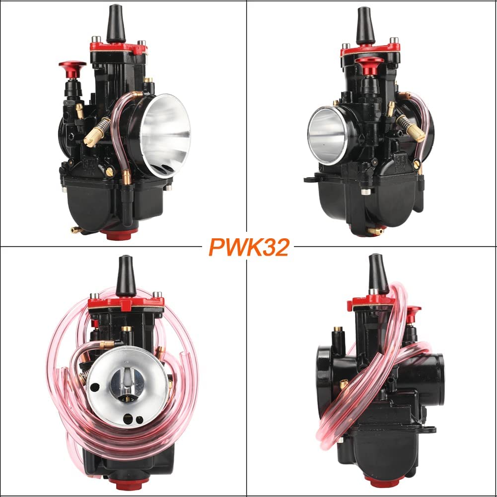 Jxmoto Pwk Carburetor 21 24 26 28 30 32 34Mm Racing Carb Universal 2T 4T Engine Dirt Bike Motocross Motorcycle Scooter Atv Quad (34Mm) (C-1)