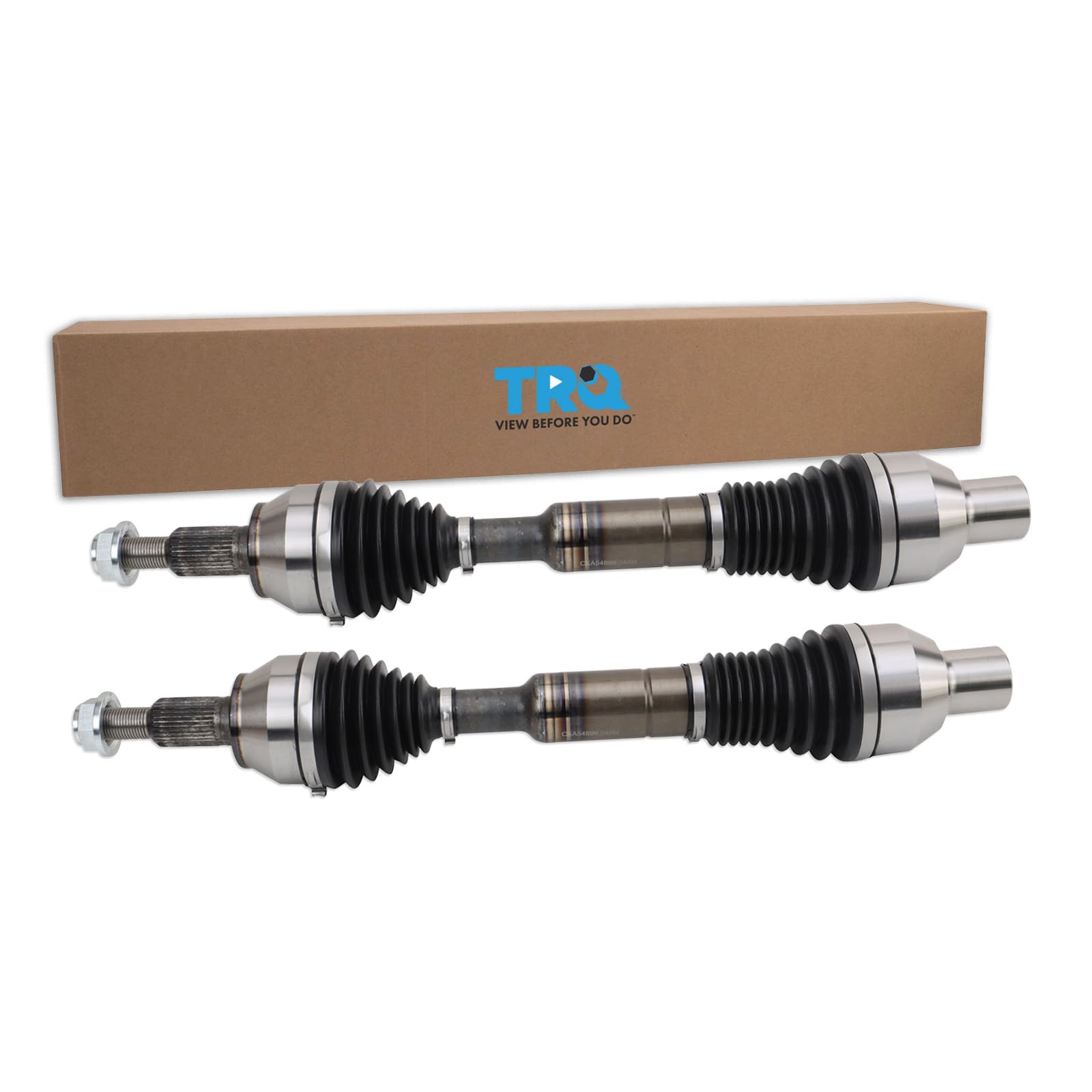 TRQ Front CV Axle Shaft Assembly Set Compatible with 2012-2020 Ram 1500