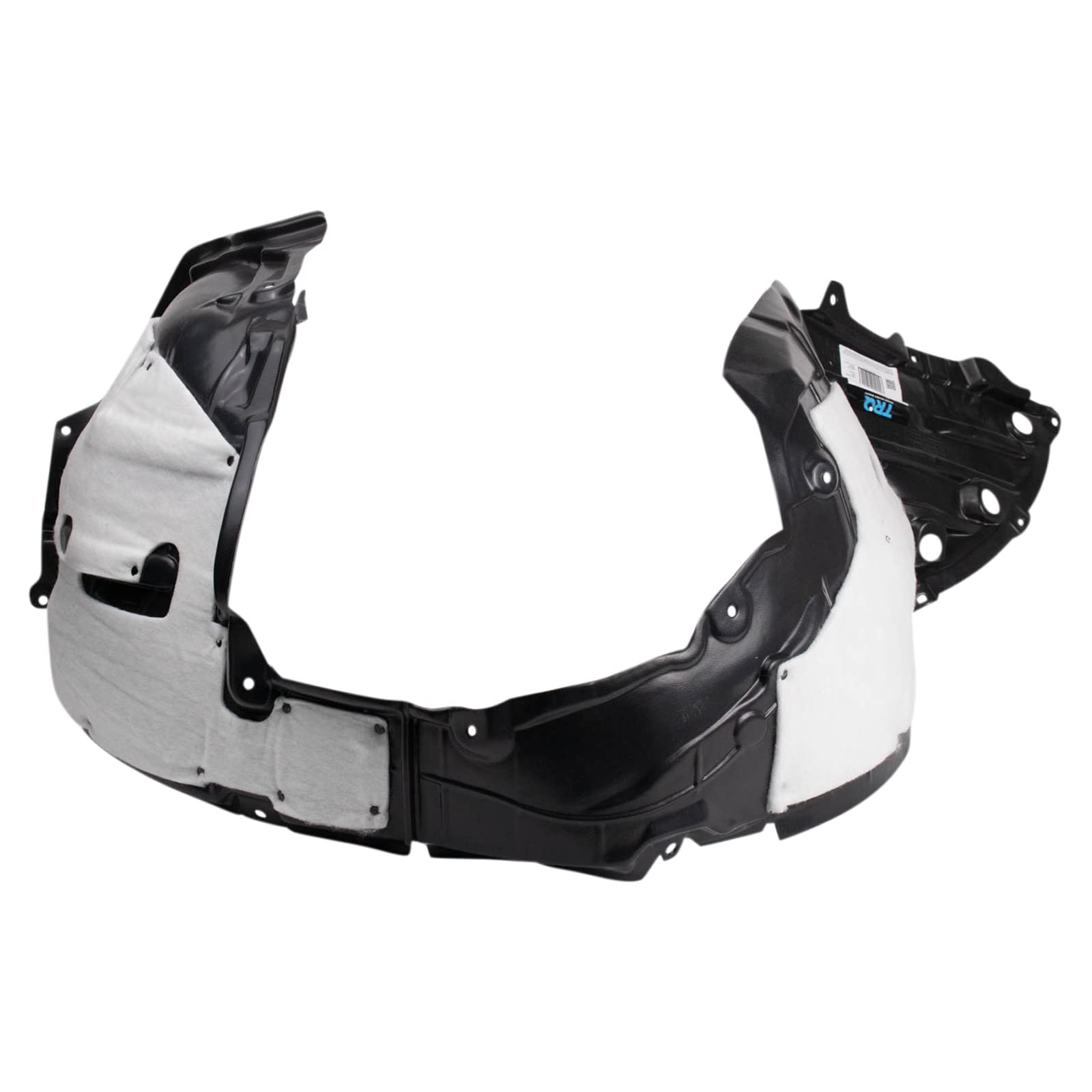TRQ Front Right Inner Fender Liner Black Passenger Side Compatible with 2015-2023 Nissan Murano NI1249153