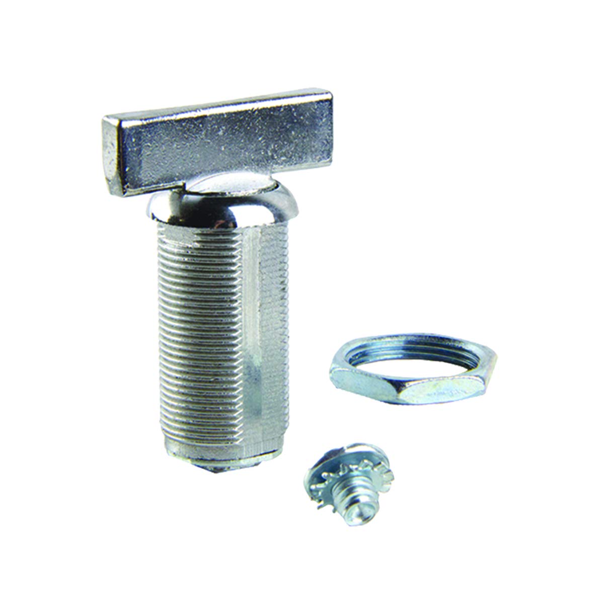 Lippert Components 213117 Rv Baggage Door Turn Latch 1-3/8'' Chrome