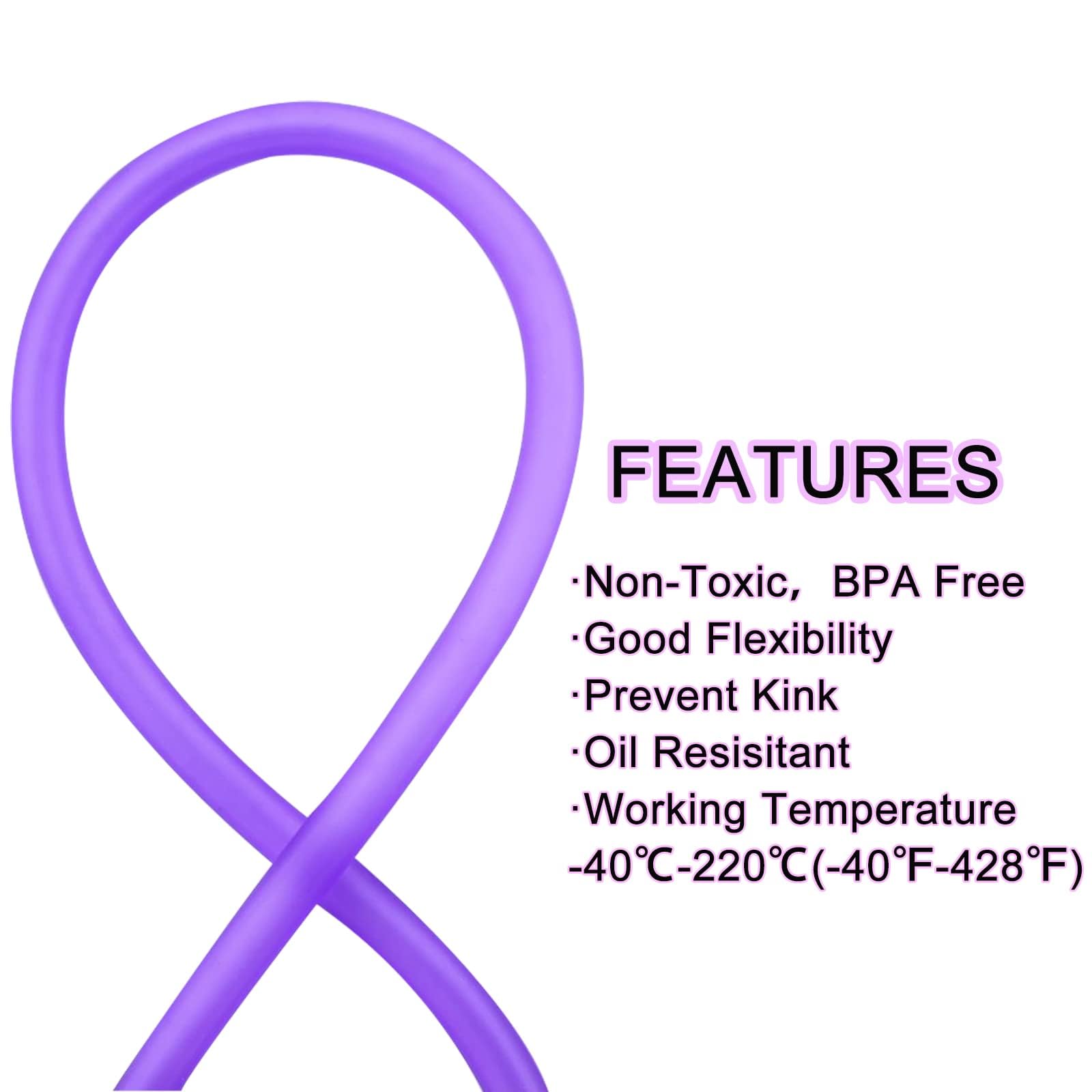 Pro Bat 0.2''(5Mm) Id Motorcycle Fuel Gas Line Tube Oil Gas Line Petrol Hose For Atv Dirt Bike Go Kart Moped Pocket Bike Most Of