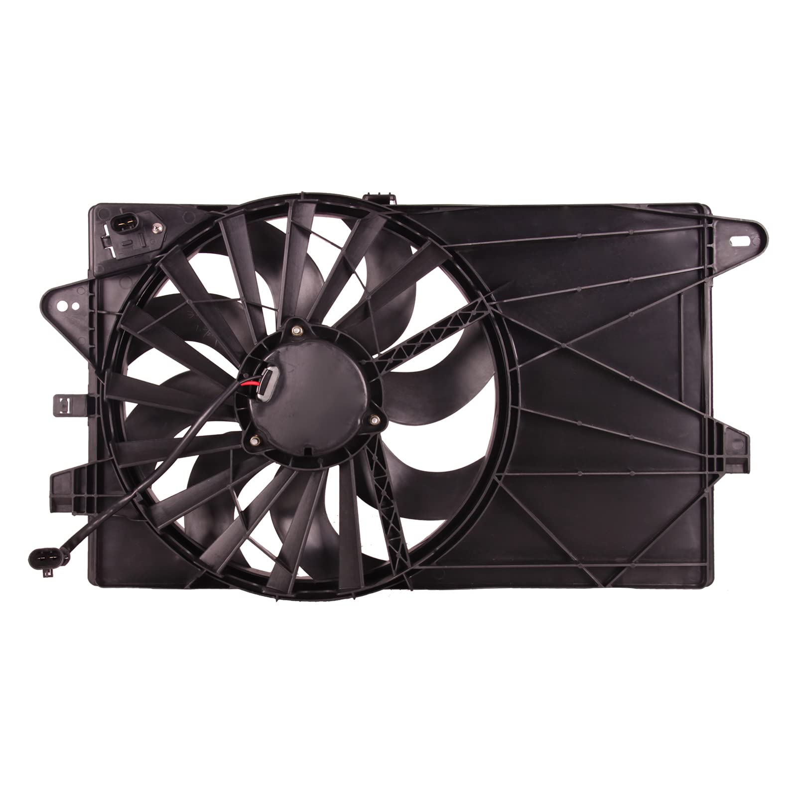 TYG OE Replacement(CAPA Quality) Cooling Fan Extra Silent for 2012-2019 Fiat 500 1.4L | 68073673AA | FI3115100 | 620-061