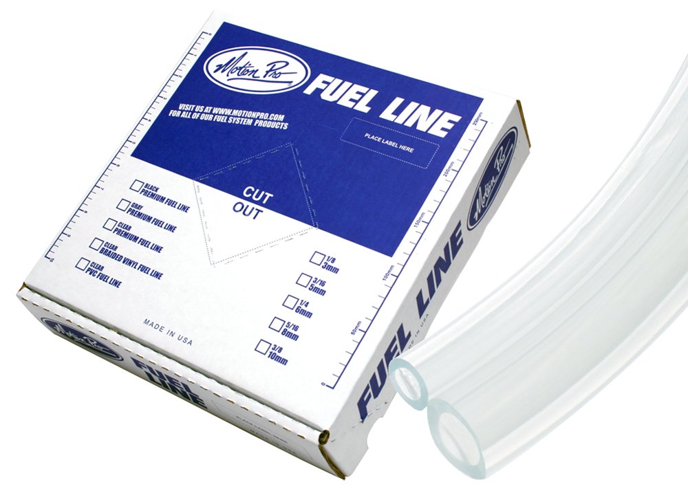Motion Pro 12-0000 Clear Pvc Vent Hose 1/8 Id X 25 Ft