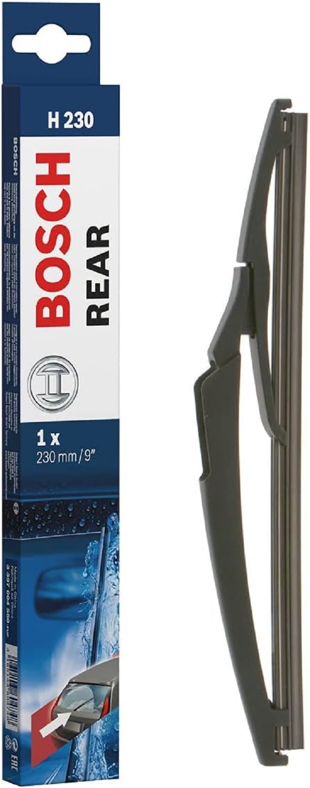 Bosch H230 Rear Wiper Blade; 9' - Single