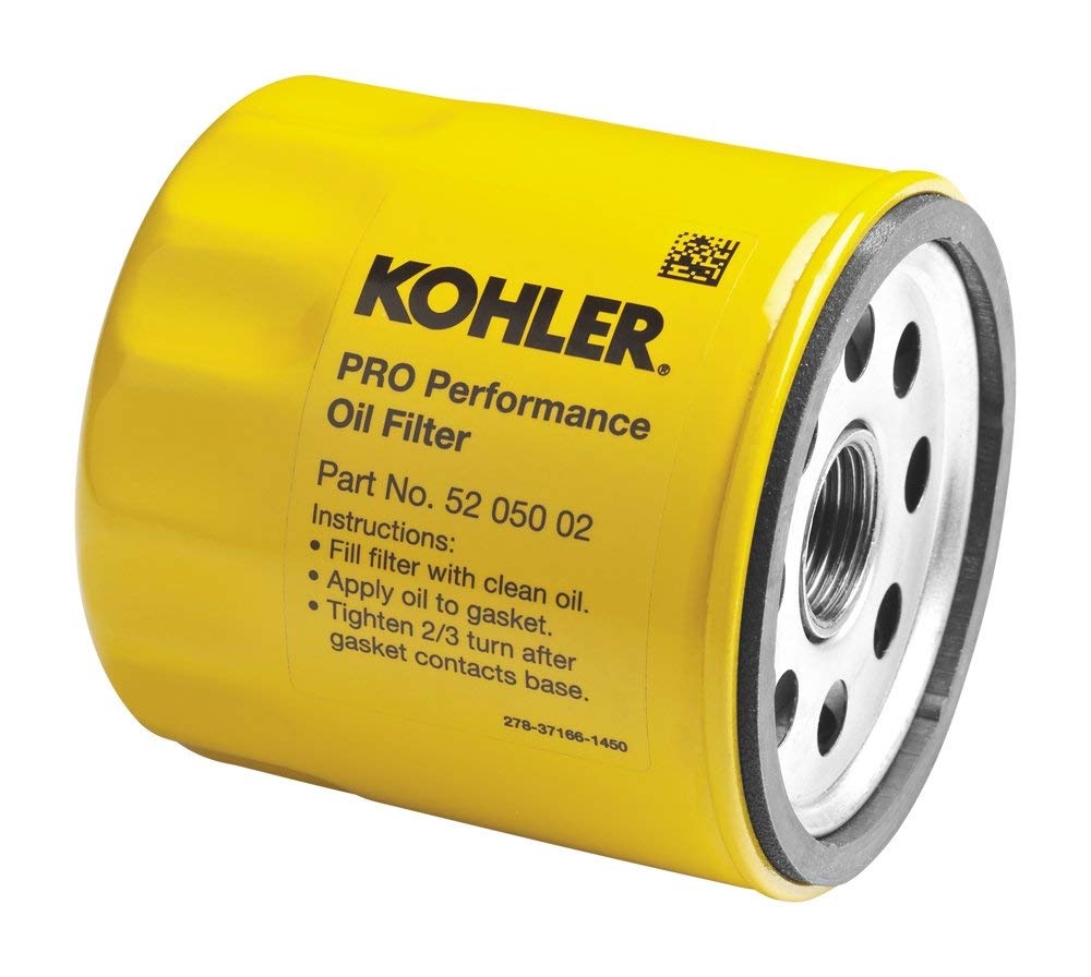 Kohler 52 050 02-S Engine Oil Filter Extra Capacity for CH11 - CH15, CV11 - CV22, M18 - M20, MV16 - MV20 and K582 (Powerful & Fu
