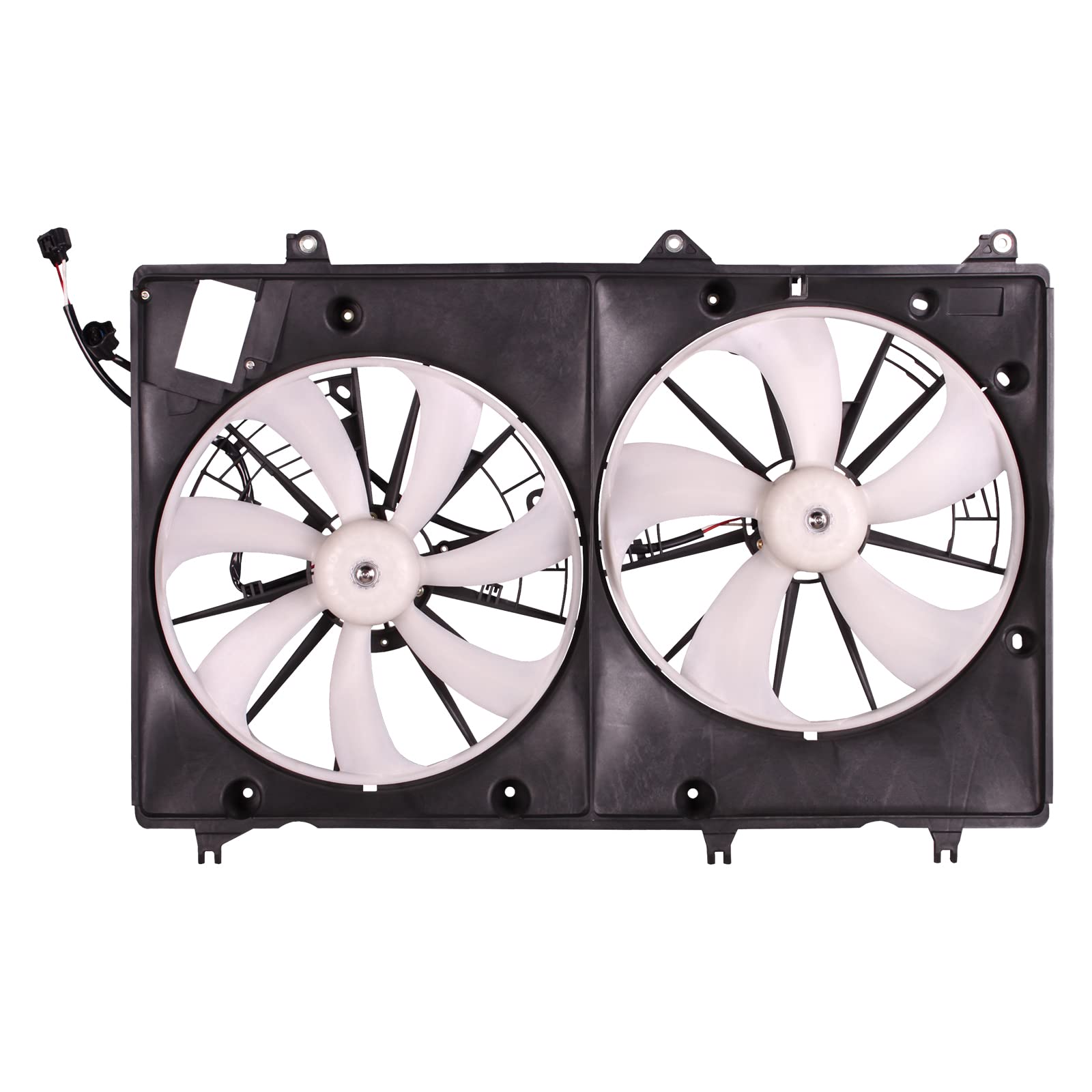 TYG OE Replacement(CAPA Quality) Cooling Fan Extra Silent for 2008-2013 Toyota Highlander 3.5L W/O Towing (Japan Built) | 16361-