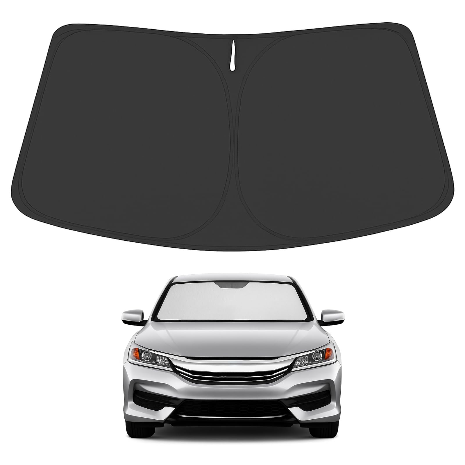 Proadsy 2025 Upgrade Windshield Sunshade Custom For Honda Accord 2017 2016 2015 2014 Block Sun & Uv Foldable Front Window Car Sh