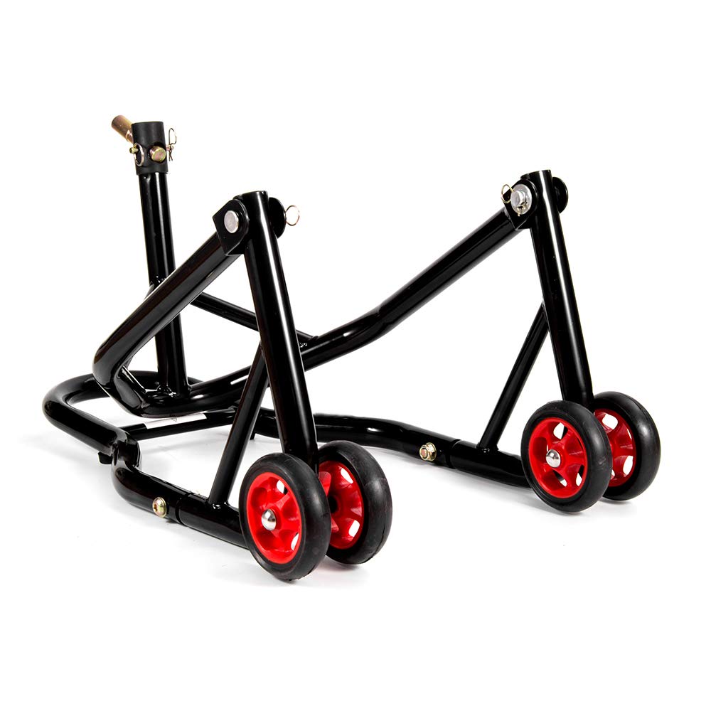 Moto4U Motorcycle Stand Front Headlift Triple Tree Headlift Front Wheel Lift Stand- Sport Street Bike Motorcycle