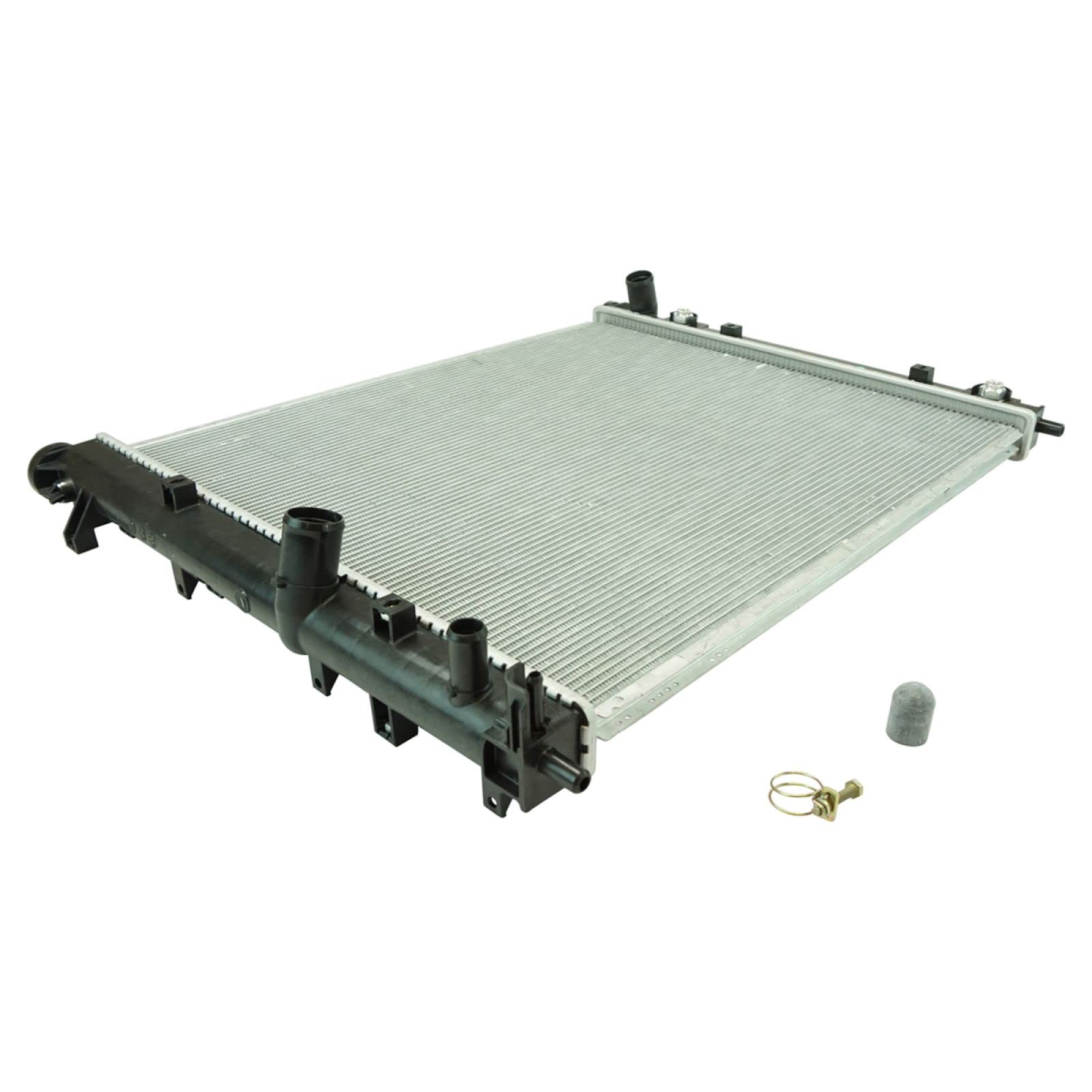 Trq Radiator Assembly Aluminum Core Compatible With 08-14 Cadillac Cts Cu13055 Cu13108 Gm3010521