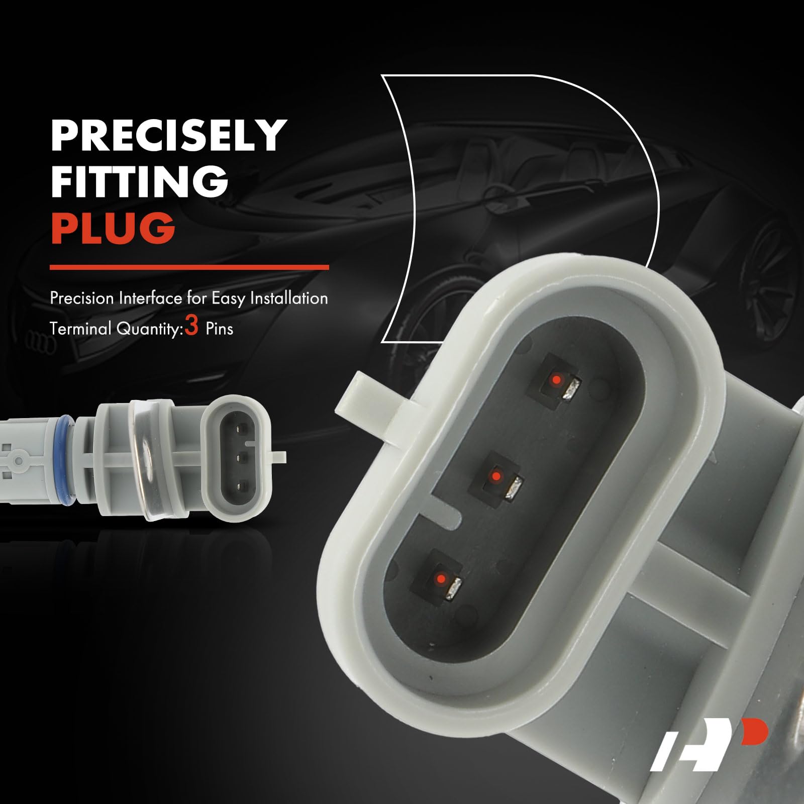 A-Premium Engine Crankshaft Position Sensor 12585546 Compatible with Chevrolet Silverado 1500 2500 3500, Impala, Monte Carlo, Ta