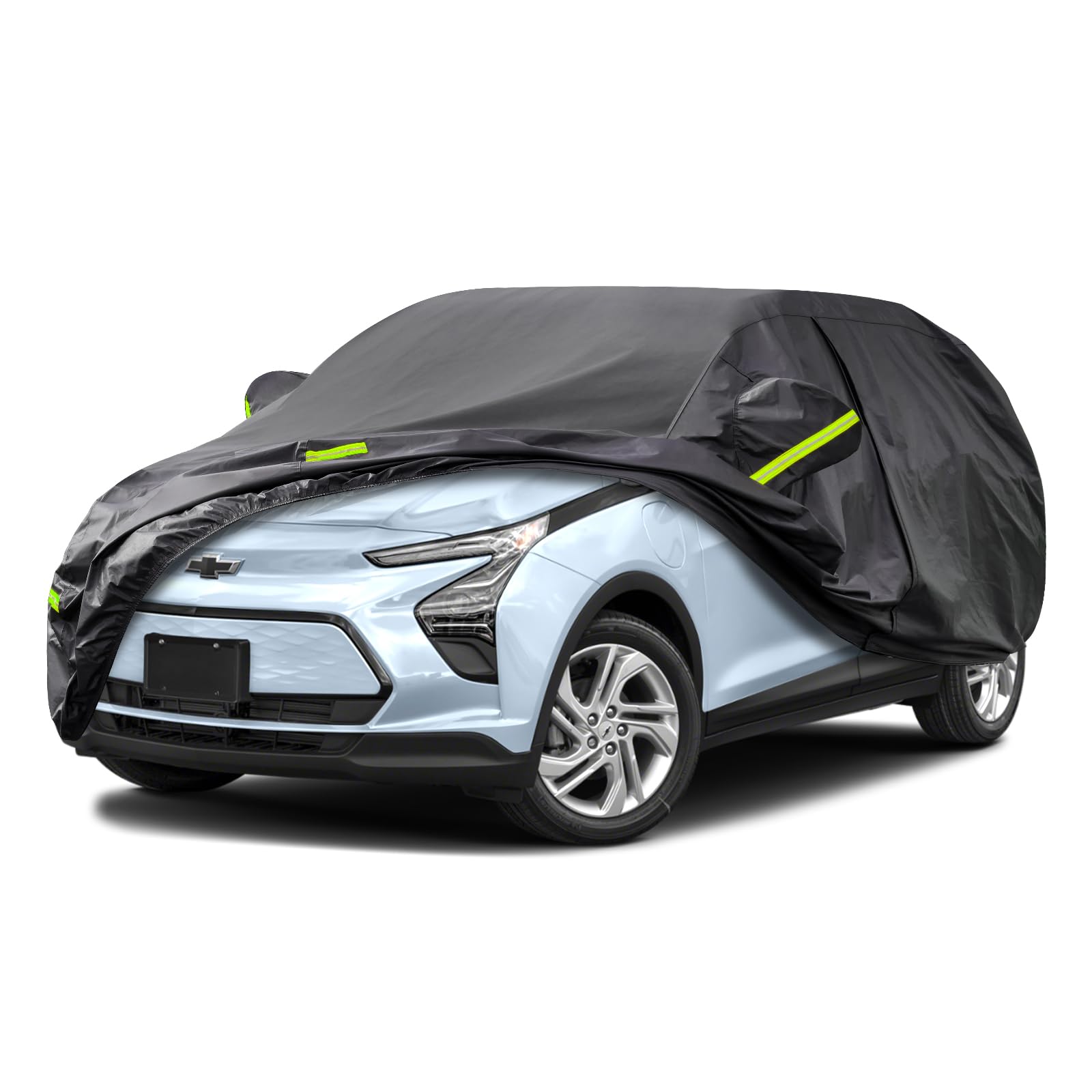 Kaugung 7 Layers Hatchback Car Cover Custom Fit Chevrolet Bolt From 2016 To 2025, Waterproof All Weather Resistant Outdoor Indoo