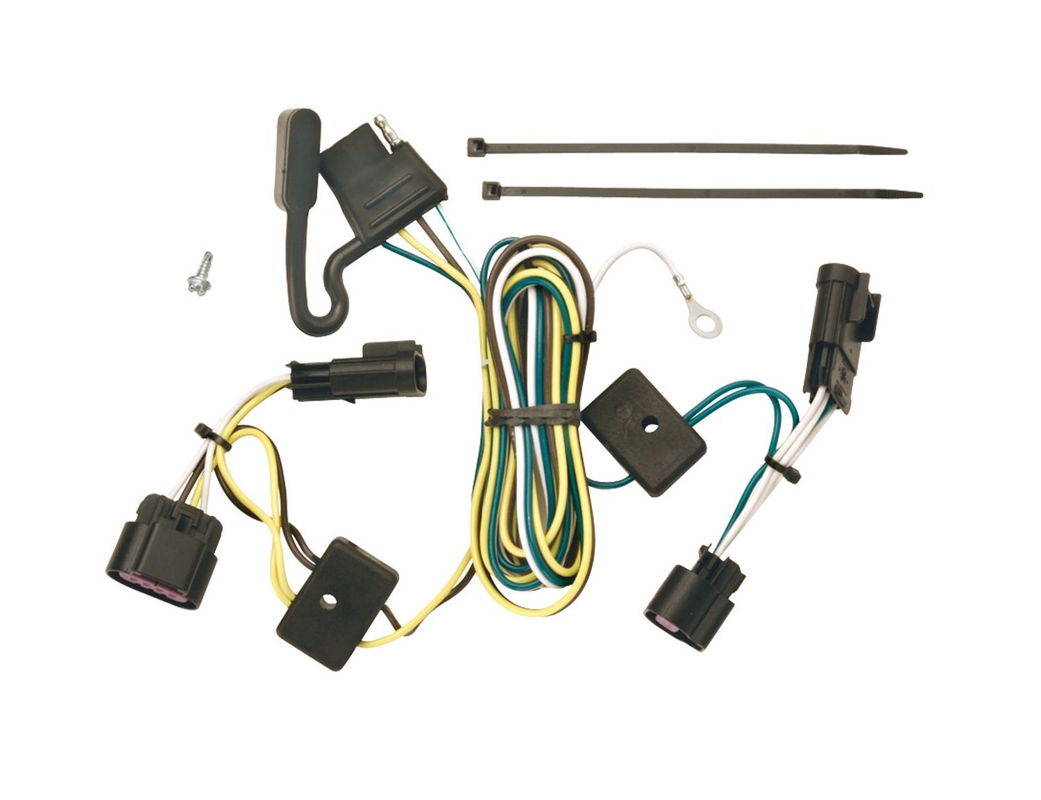 Tekonsha 118398 T-One® T-Connector Harness, 4-Way Flat, Compatable With 2005-2010 Chevrolet Cobalt, 2008-2008 Chevrolet Cobalt Sport, 2005-2010 Chevrolet Cobalt Ss, 2005-2006 Pontiac Pursuit